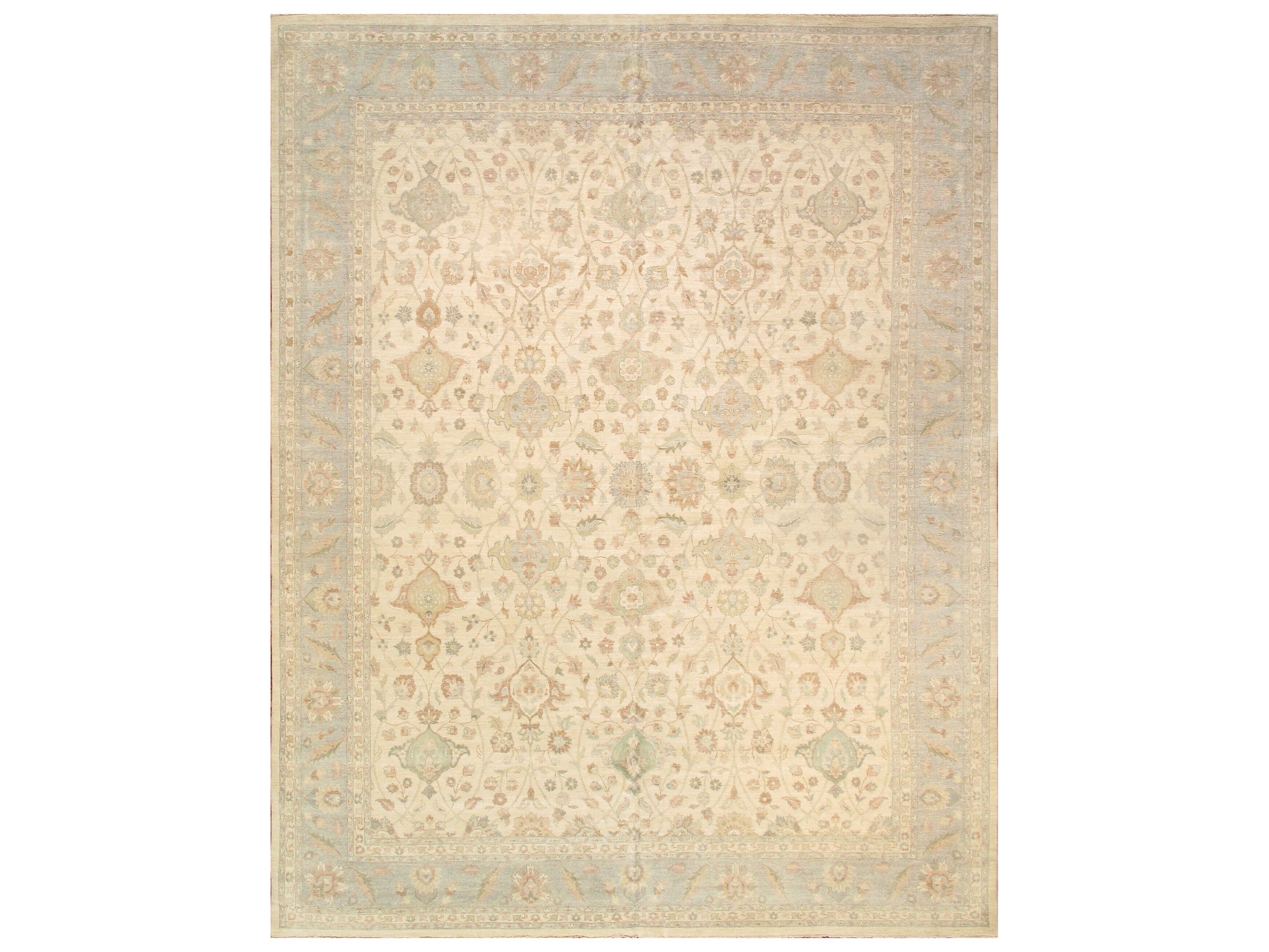 Pasargad Home Melody Bordered Area Rug