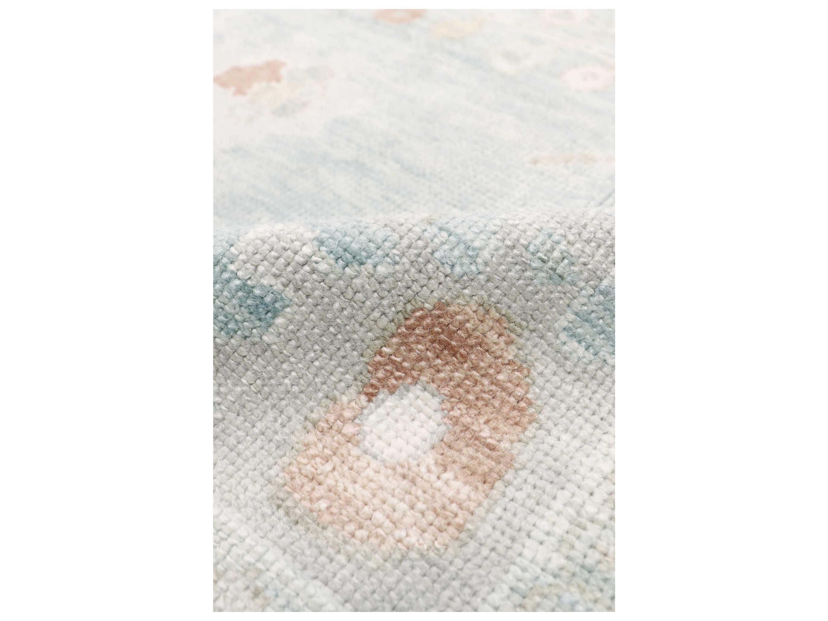 Pasargad Home Oushak Bordered Area Rug