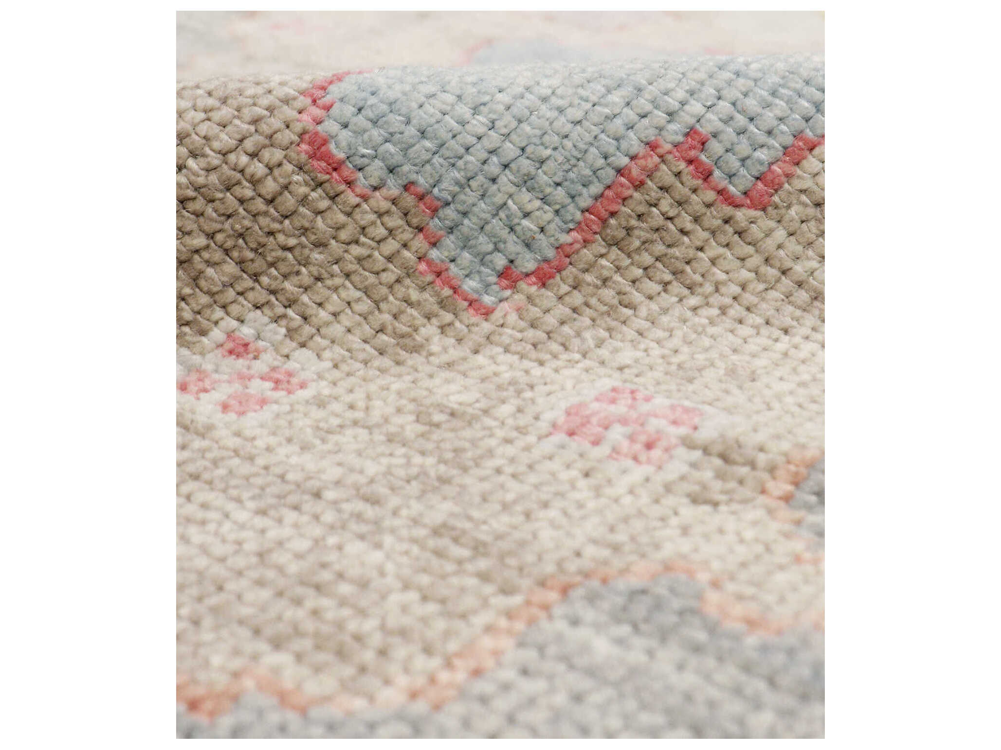 Pasargad Home Oushak Bordered Area Rug