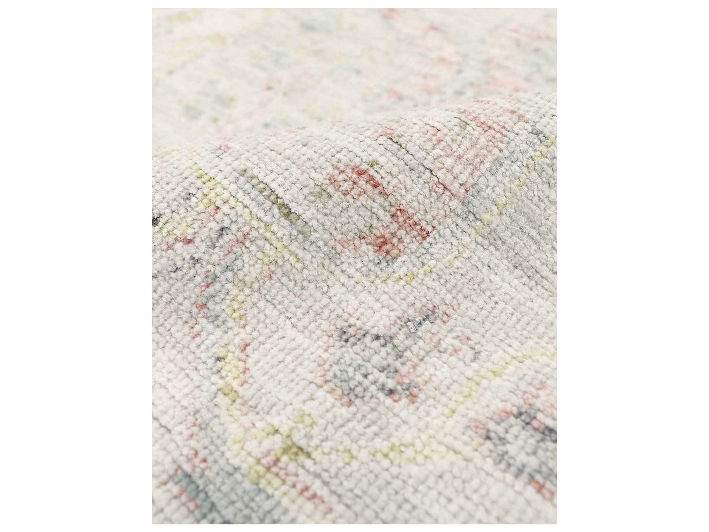 Pasargad Home Oushak Bordered Area Rug