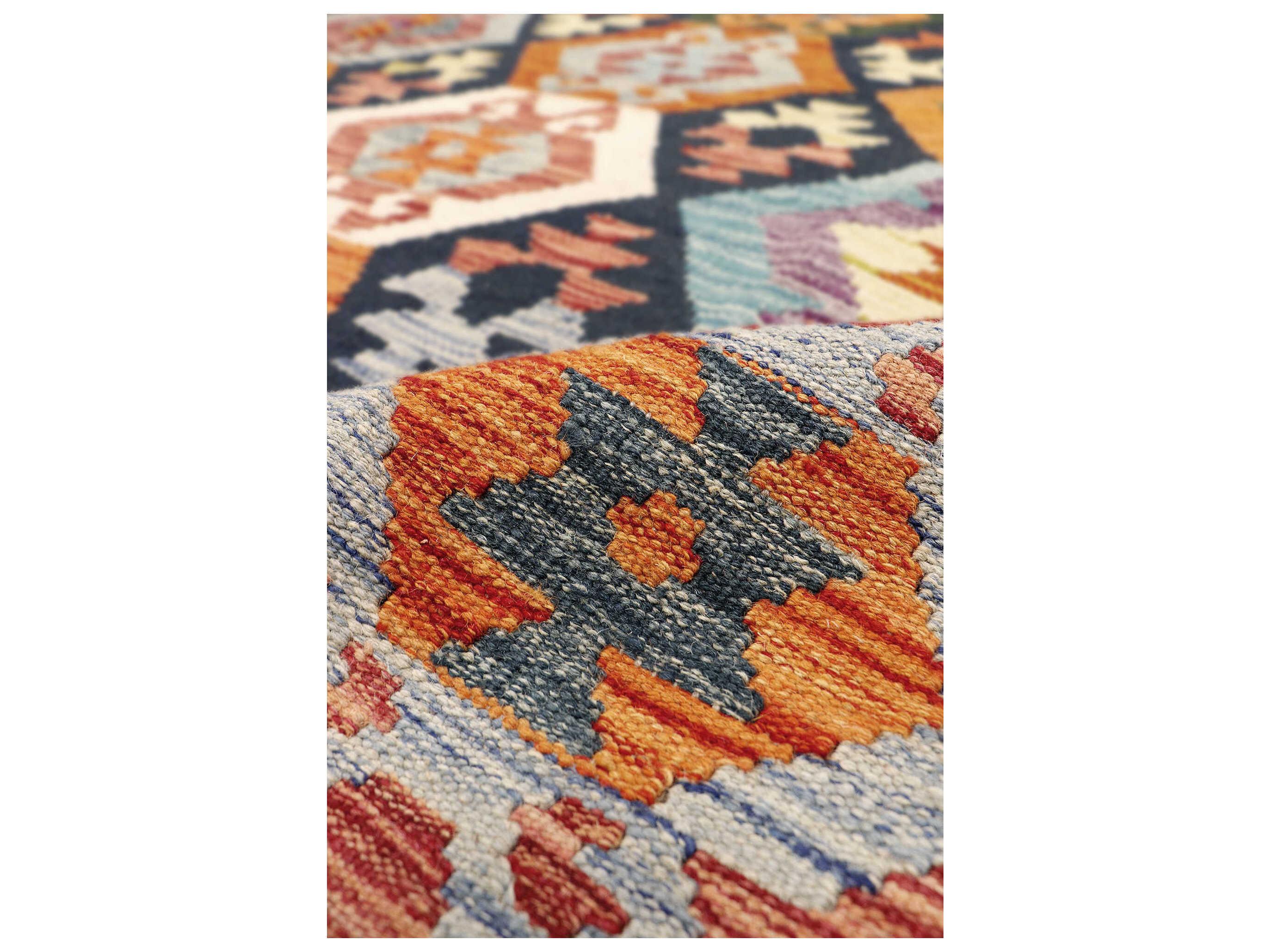 Pasargad Home Kilim Flatweave Moroccan Area Rug