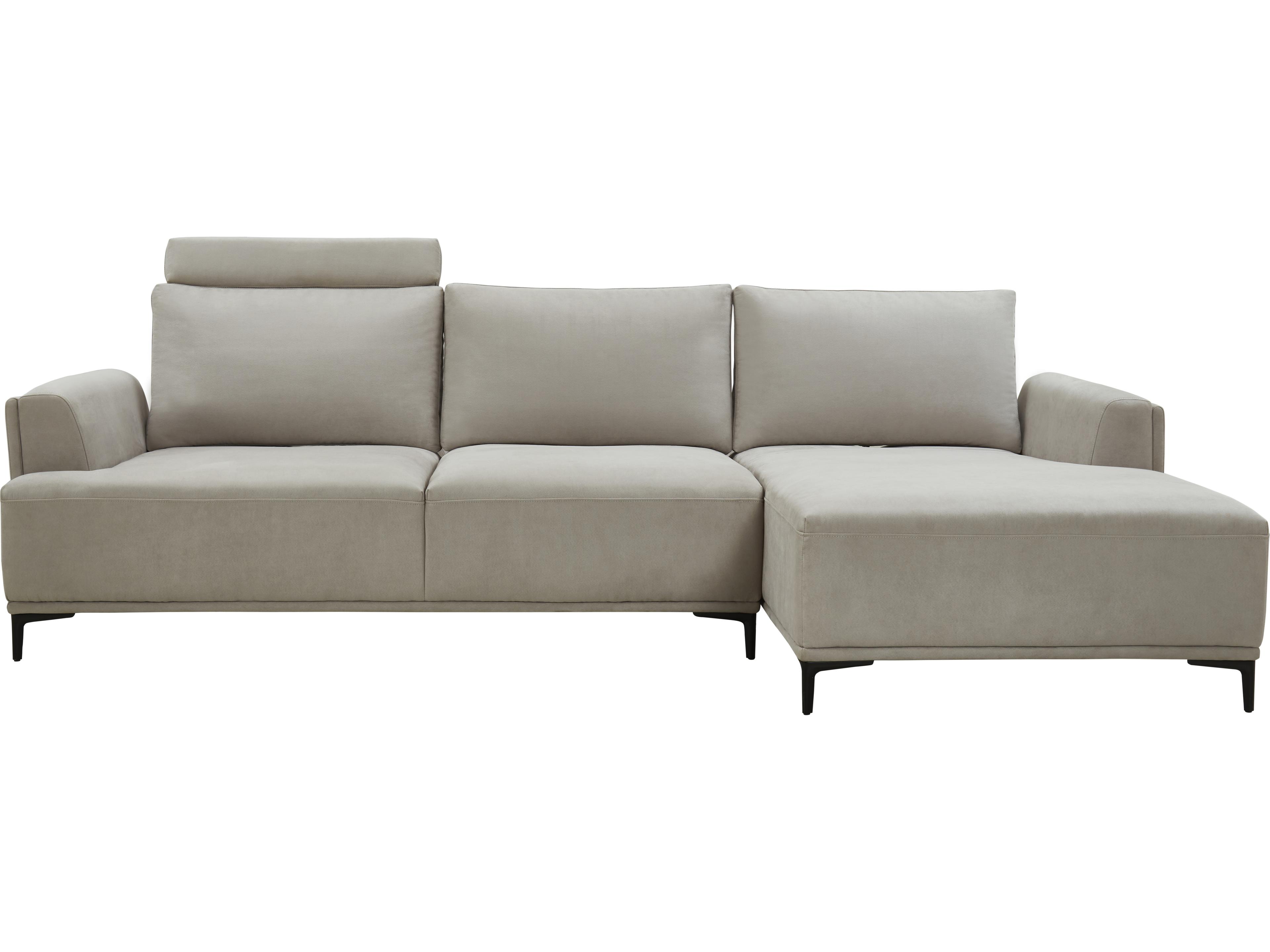Pasargad Home Contempo Lucca Upholstered Sectional Sofa