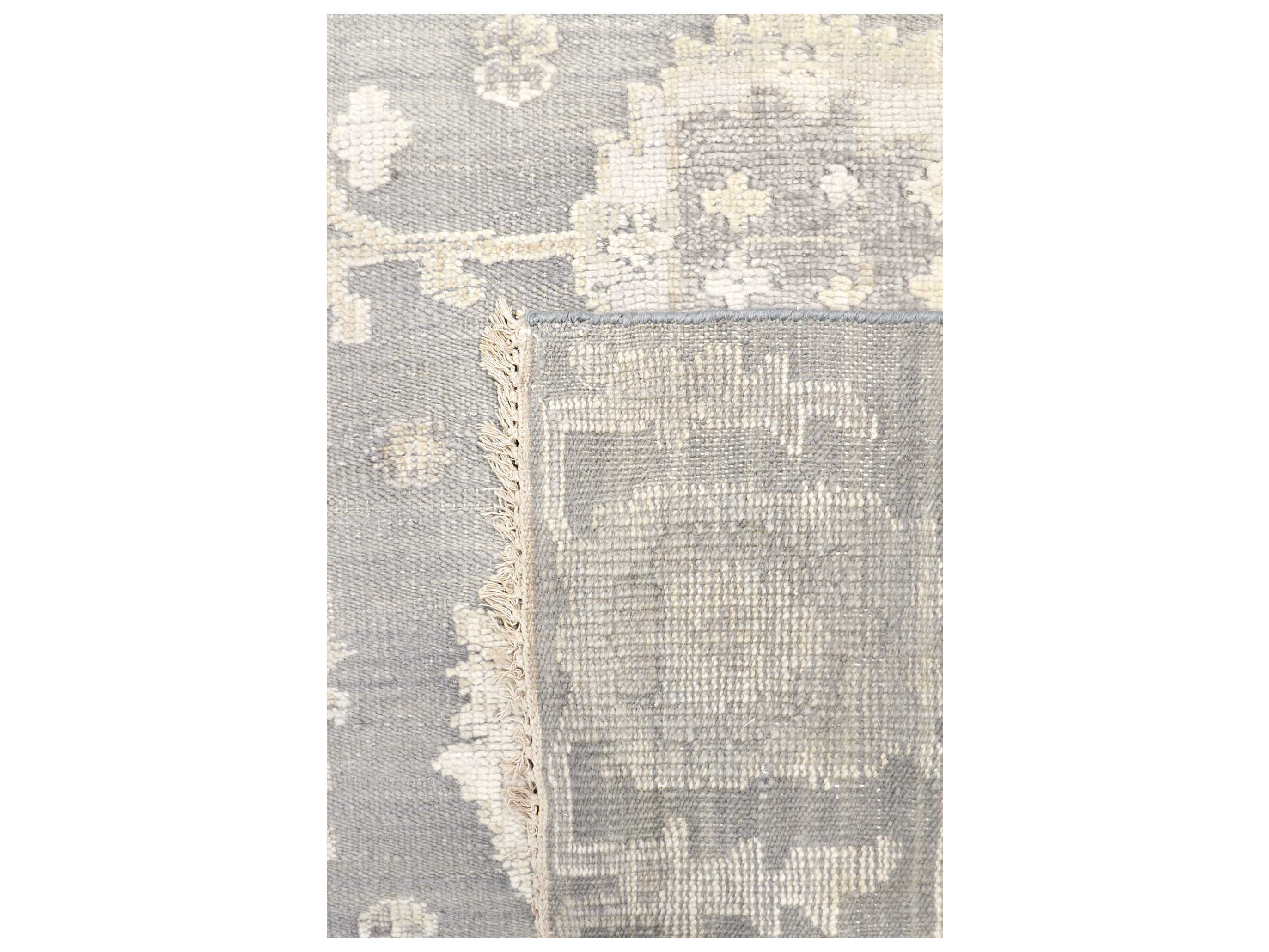 Pasargad Home Oushak Bordered Area Rug