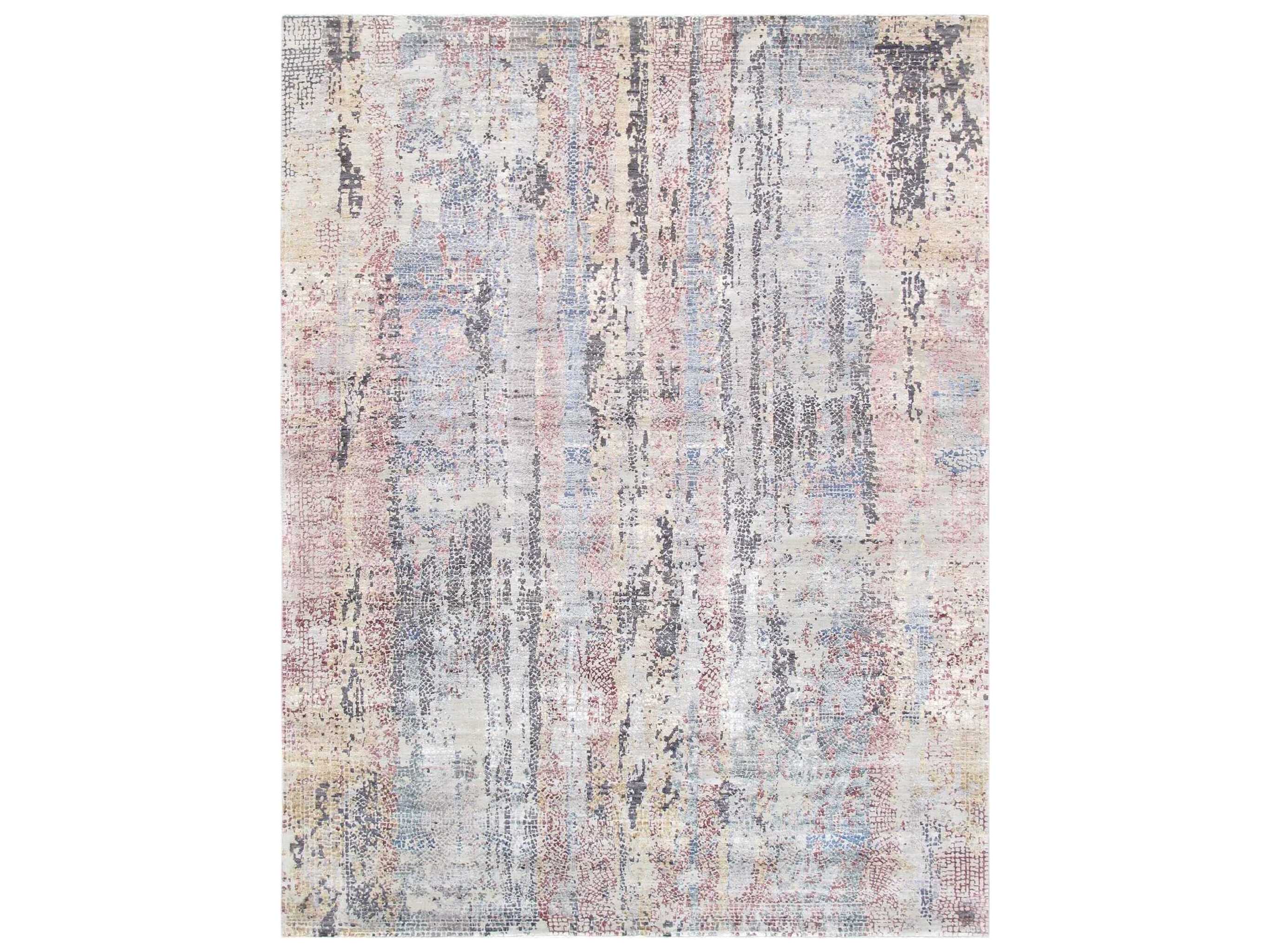 Pasargad Home Modern Gemstone Abstract Area Rug