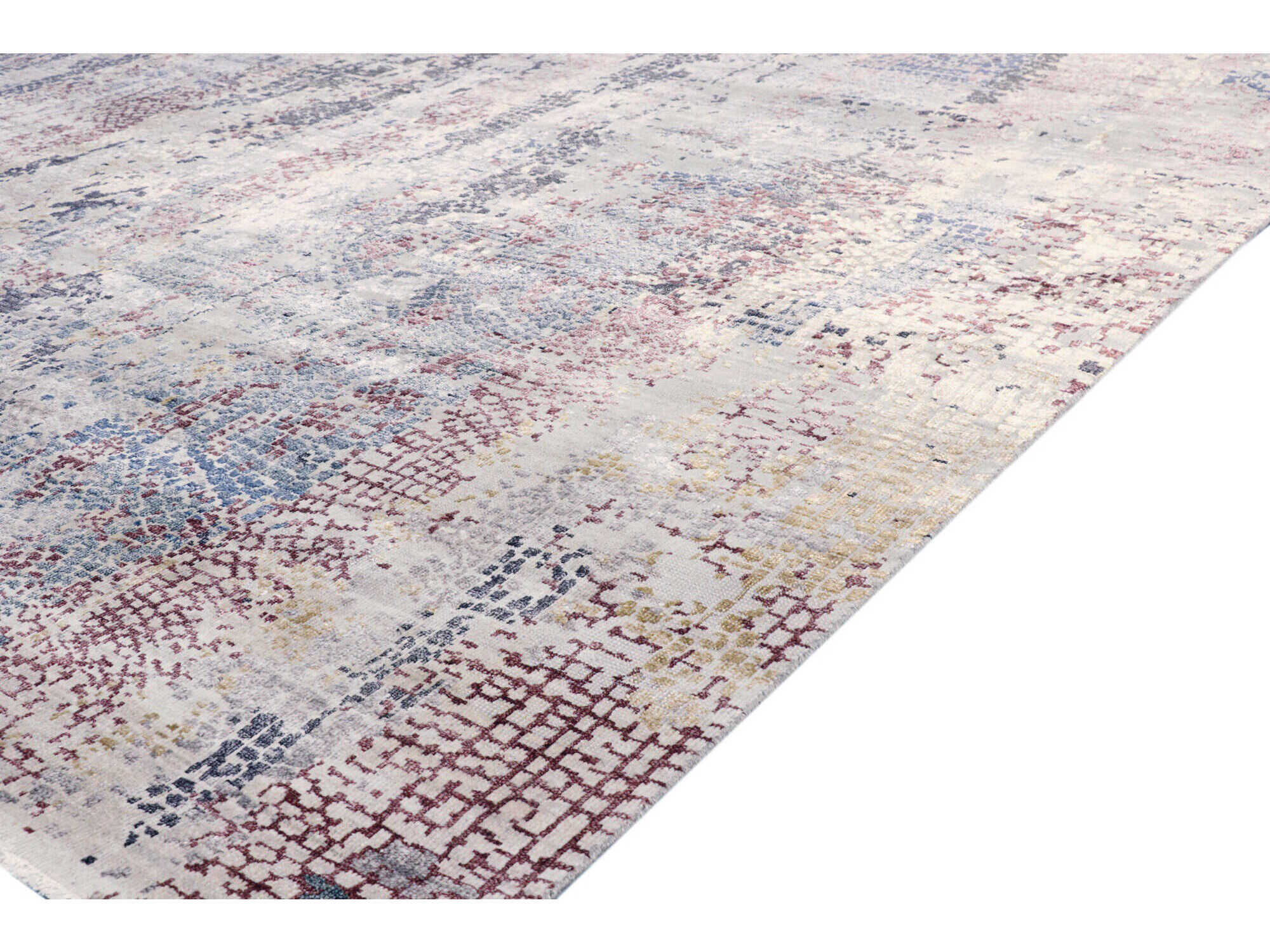 Pasargad Home Modern Gemstone Abstract Area Rug