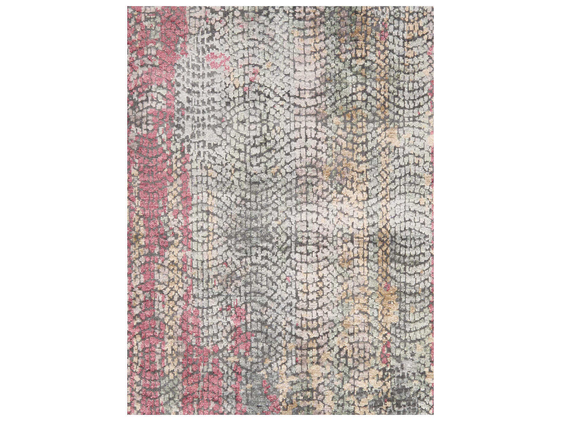 Pasargad Home Modern Gemstone Abstract Area Rug