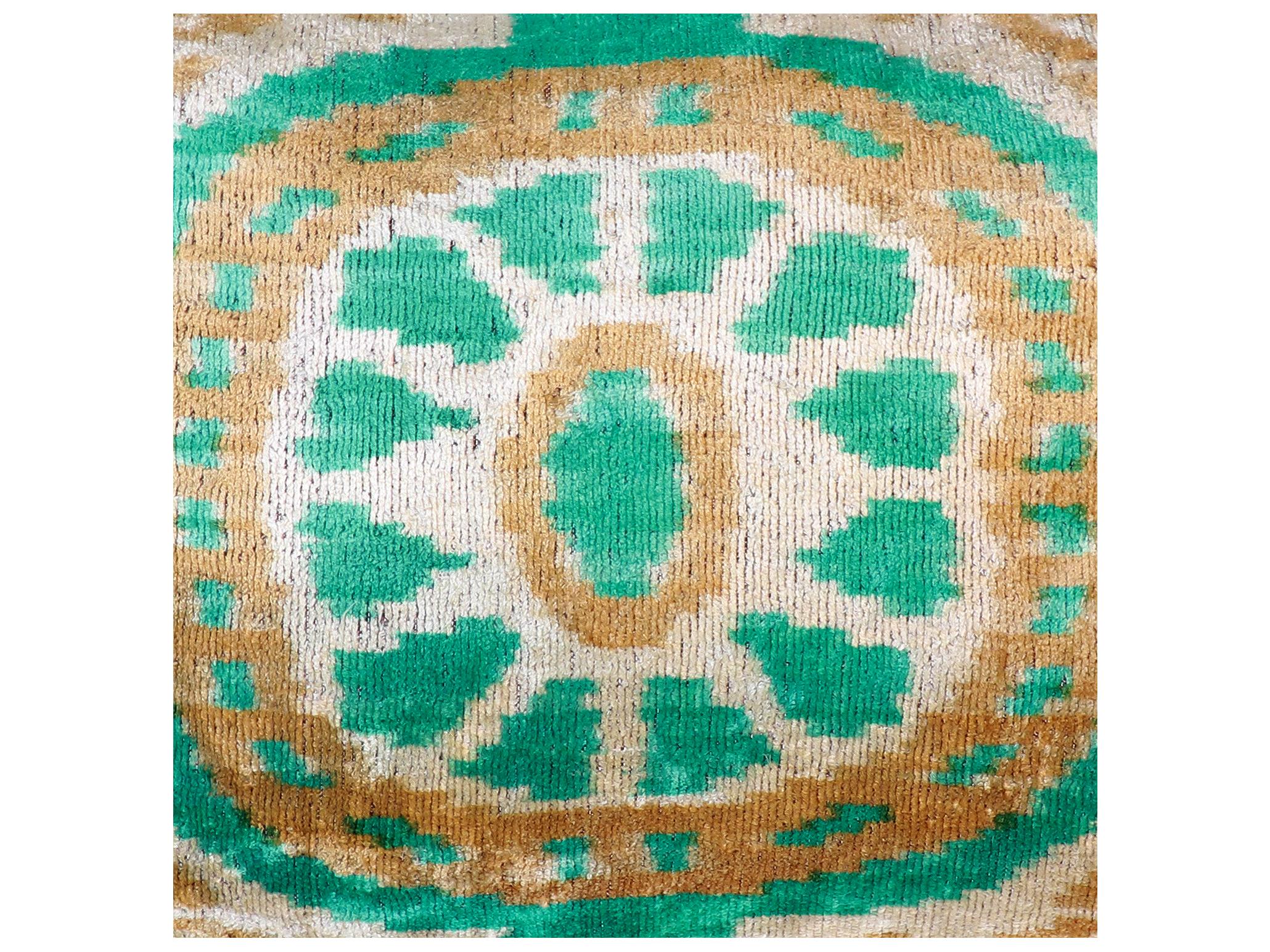 Pasargad Home Ikat Velvet Pillow