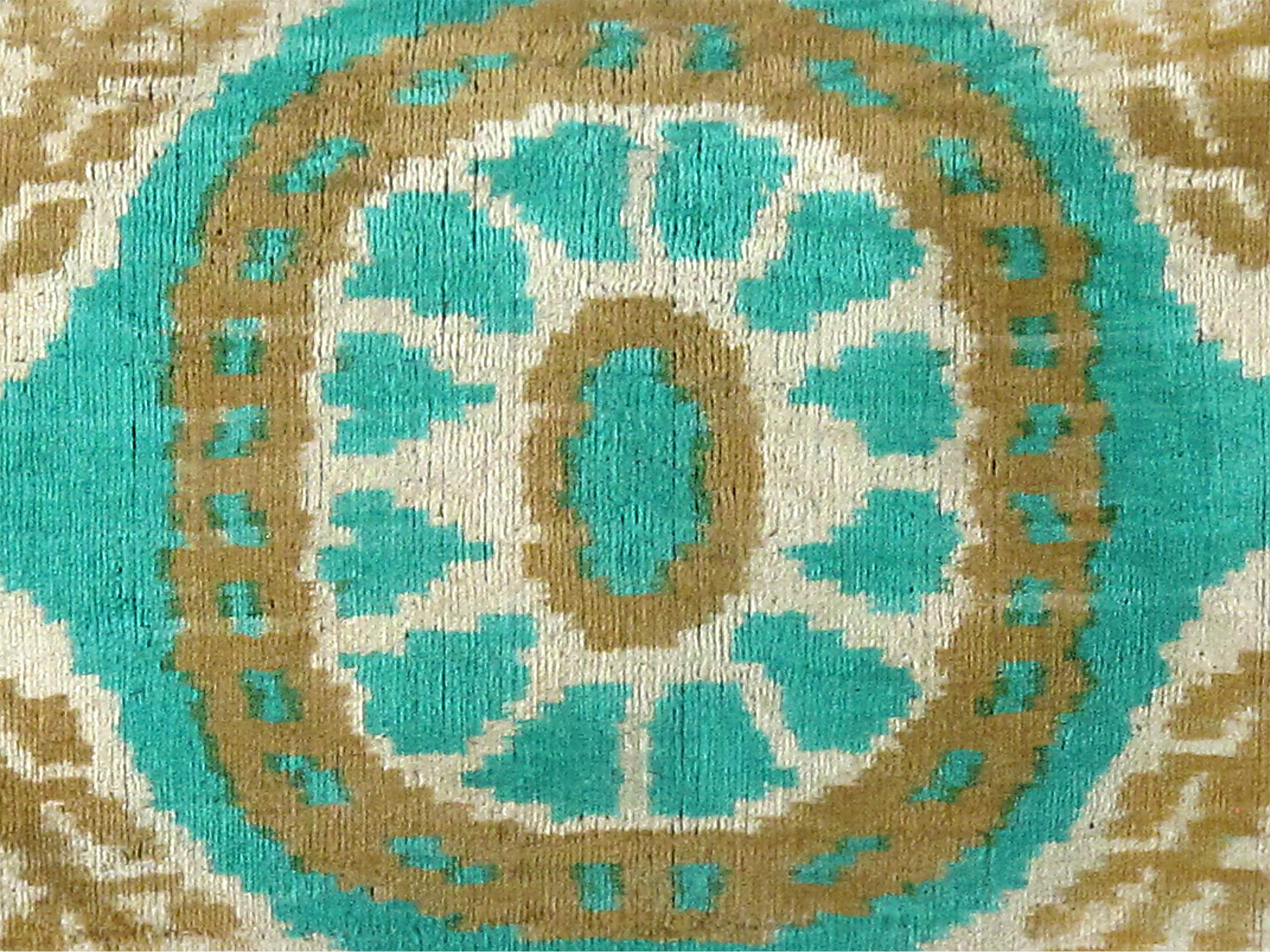 Pasargad Home Ikat Velvet Pillow