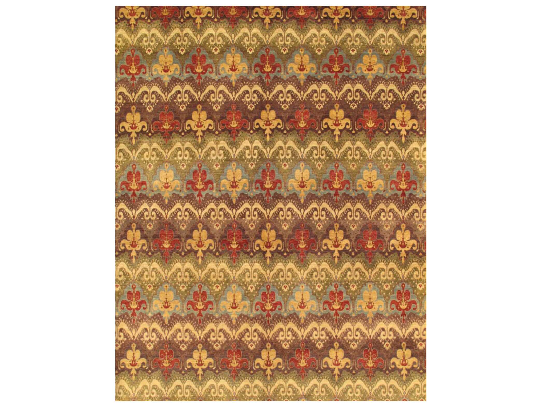 Pasargad Home Ikat Area Rug