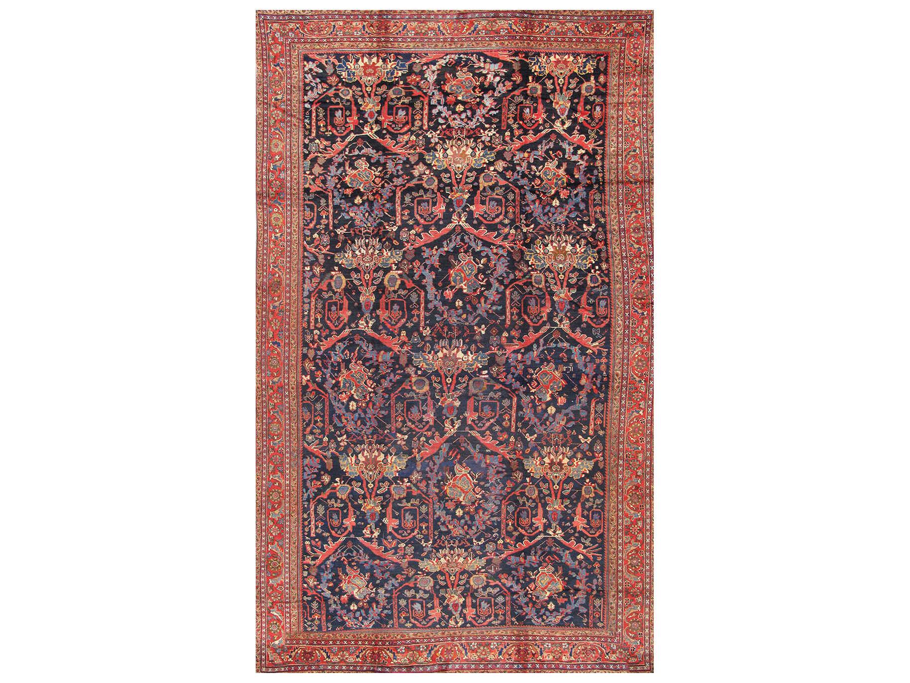 Pasargad Home Melody Bordered Area Rug