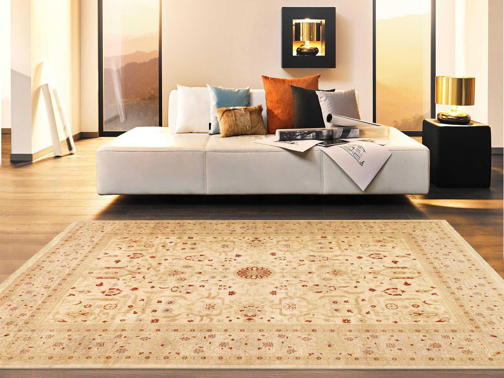 Pasargad Home Nomad Art Ziegler Sul Bordered Area Rug