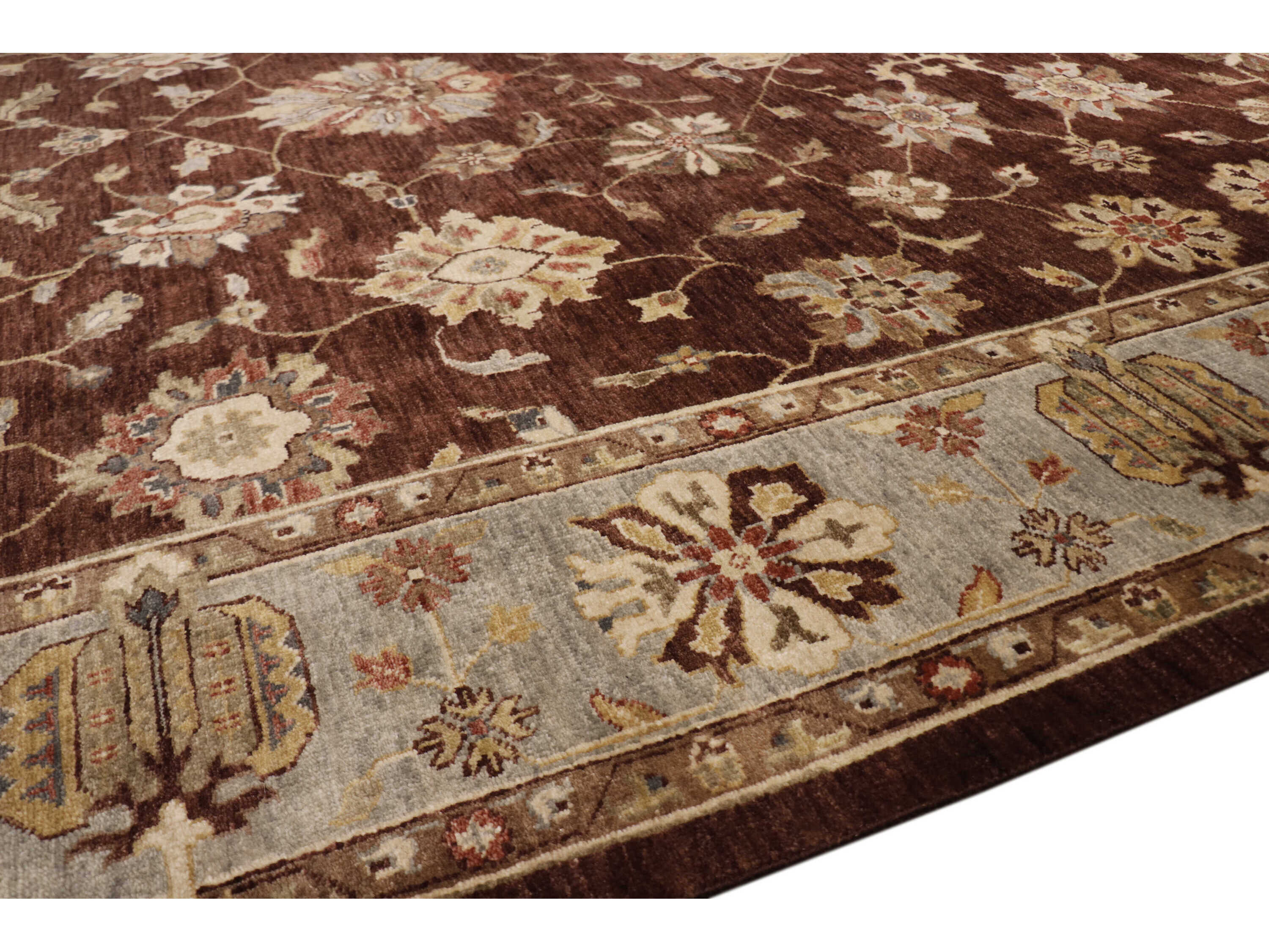 Pasargad Home Melody Bordered Area Rug