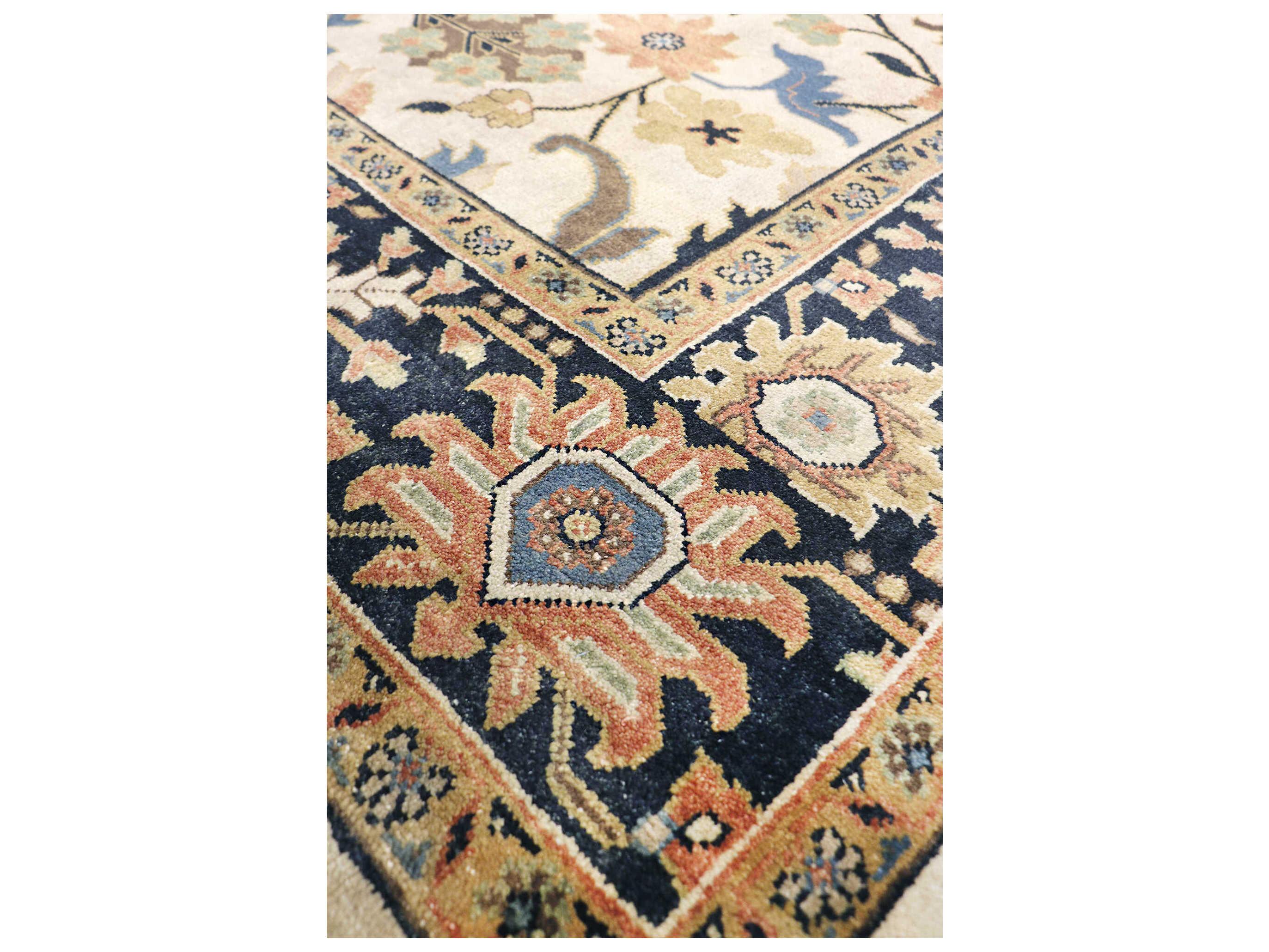 Pasargad Home Mahal Bordered Area Rug