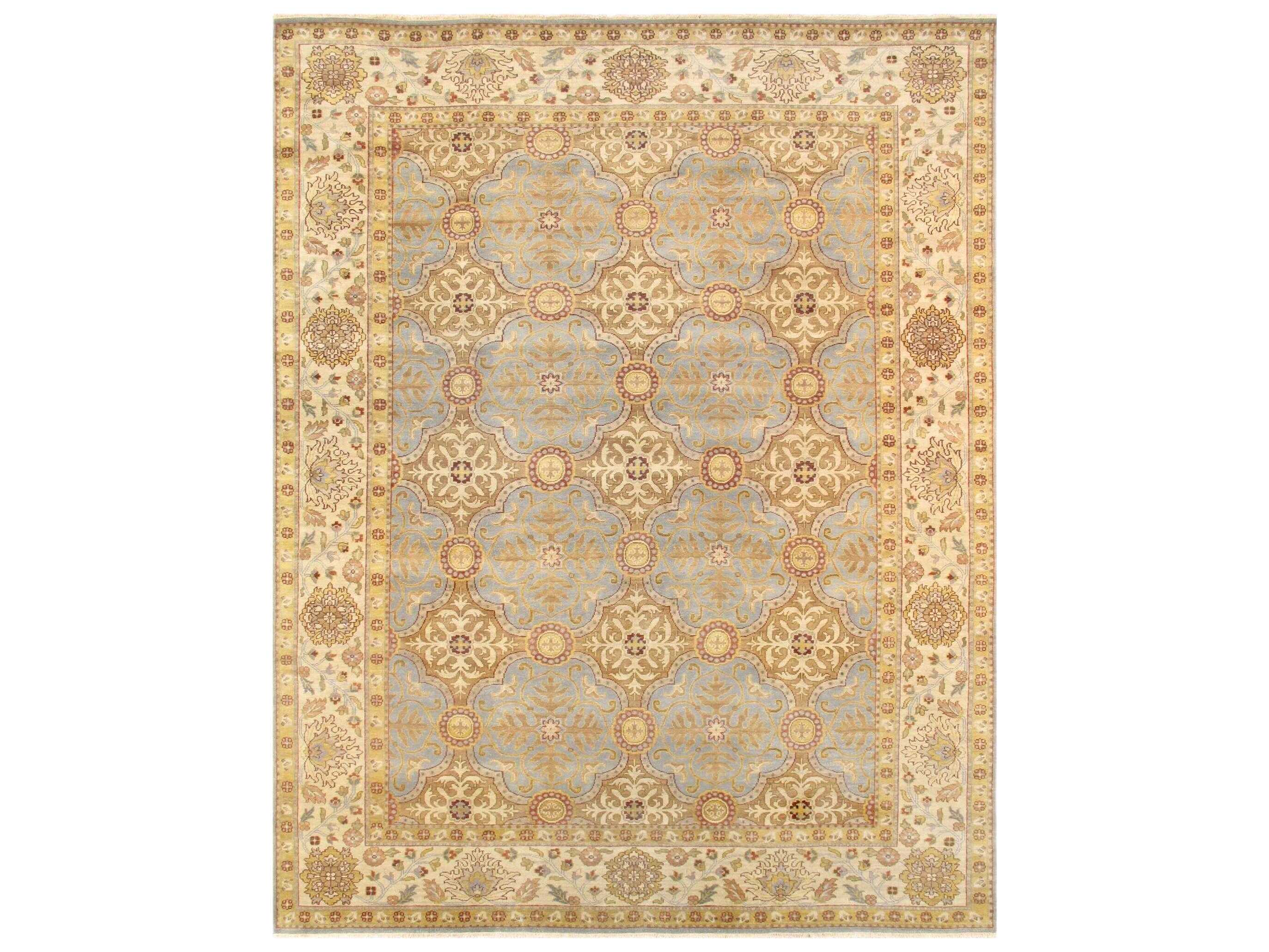 Pasargad Home Melody Bordered Area Rug