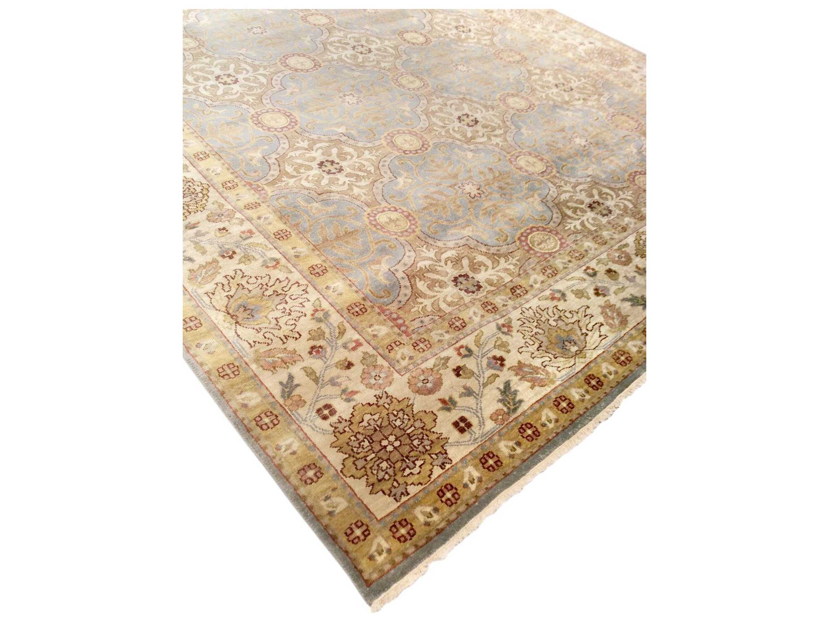 Pasargad Home Melody Bordered Area Rug