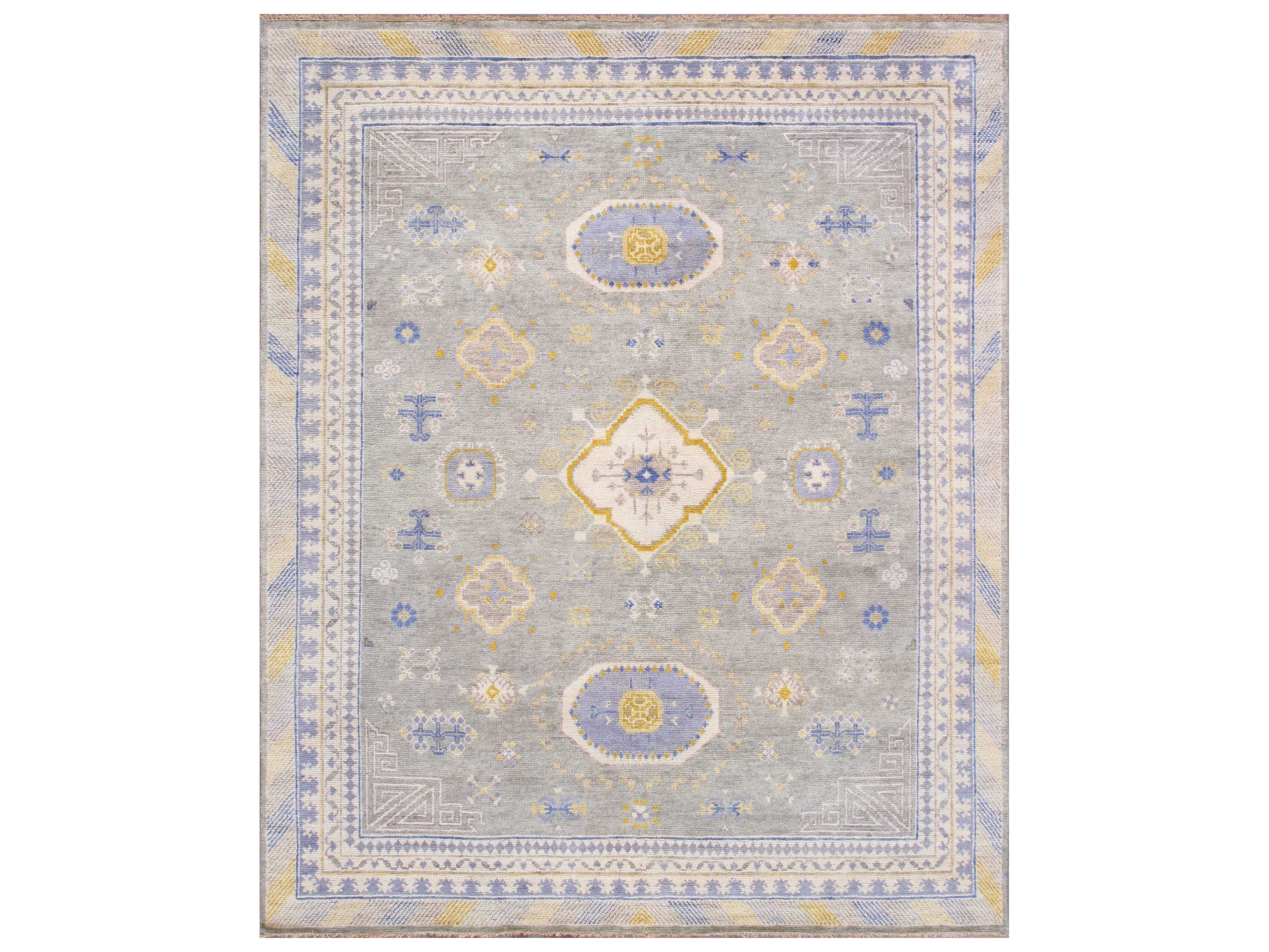 Pasargad Home Khotan Bordered Area Rug