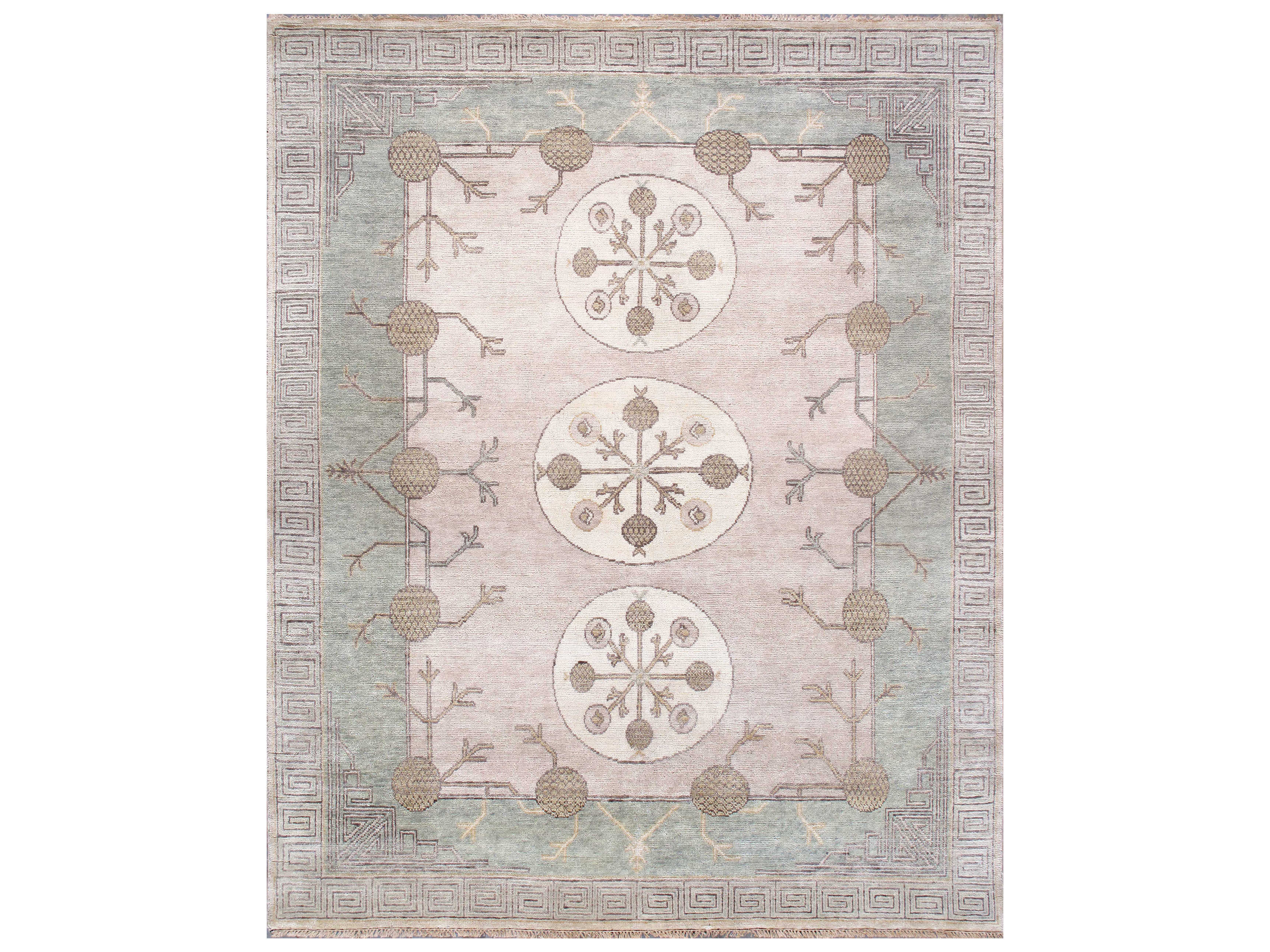 Pasargad Home Khotan Bordered Area Rug