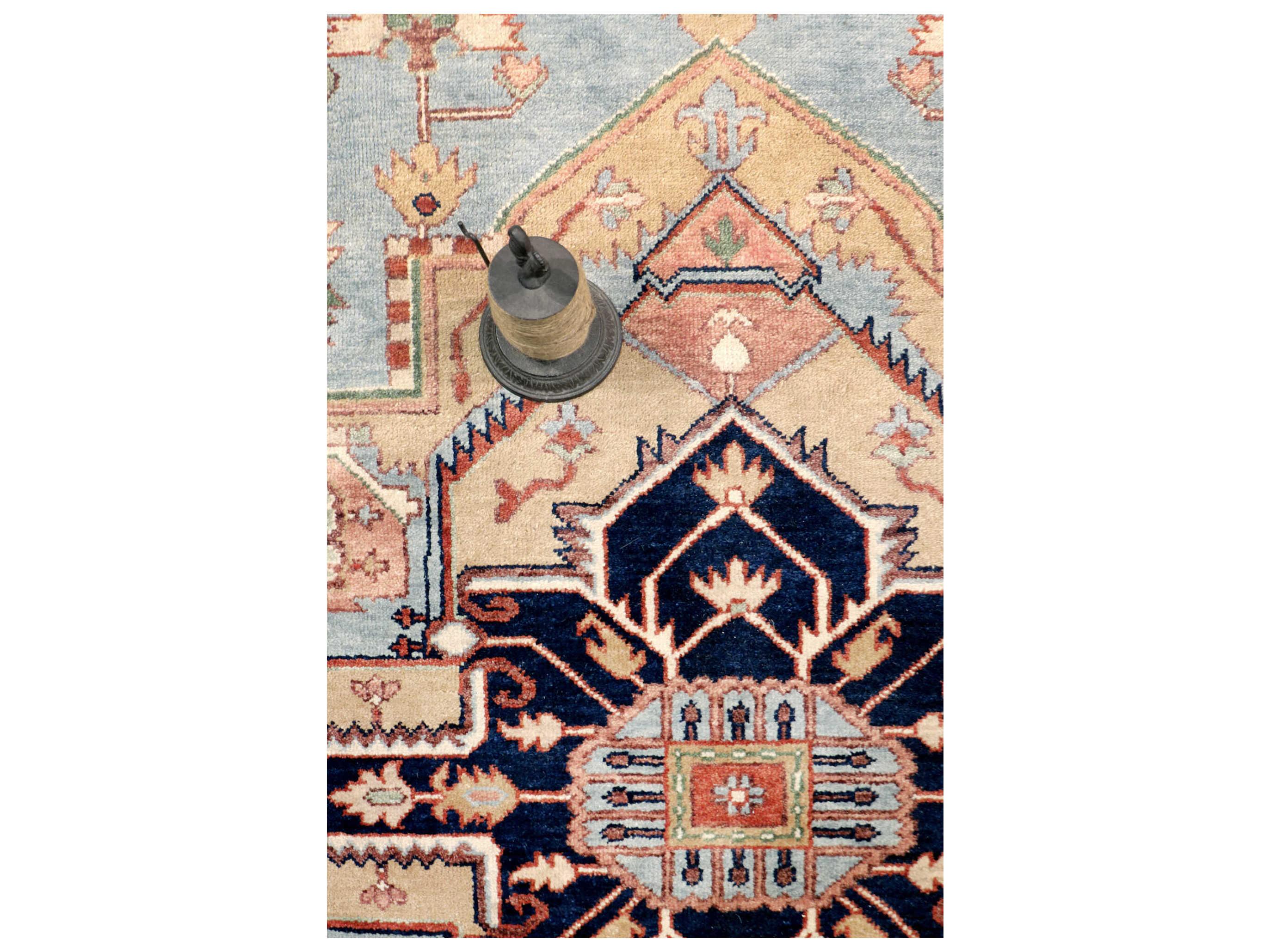 Pasargad Home Serapi Bordered Area Rug