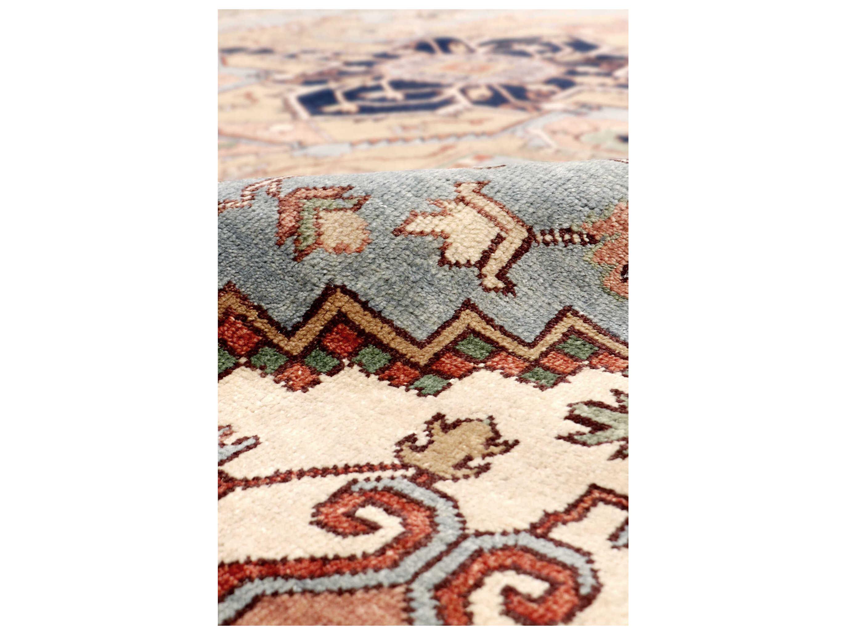 Pasargad Home Serapi Bordered Area Rug