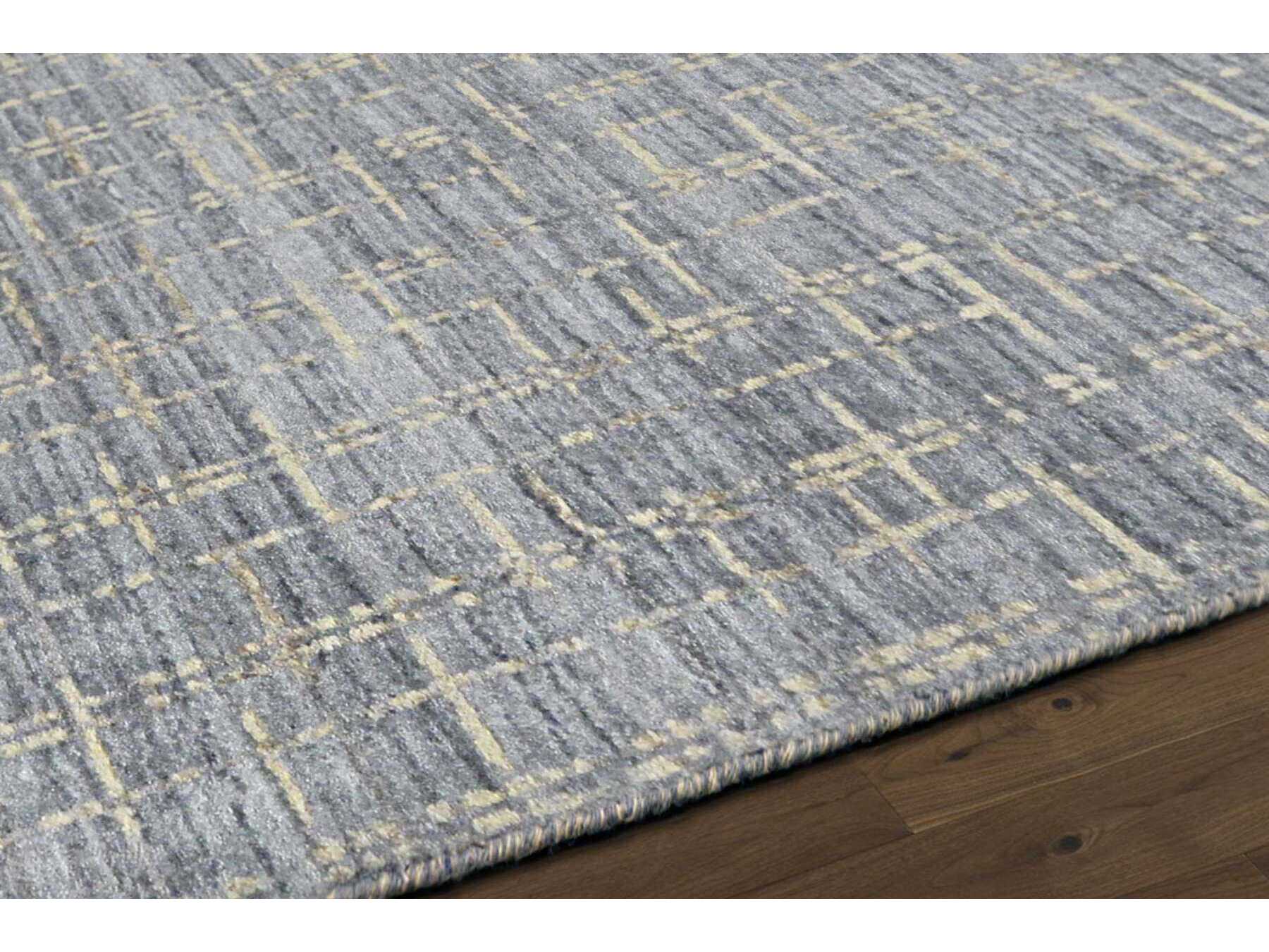 Pasargad Home Slate Geometric Area Rug