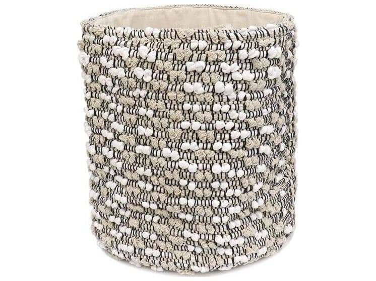 Pasargad Home Grand Canyon Beige Cotton Basket
