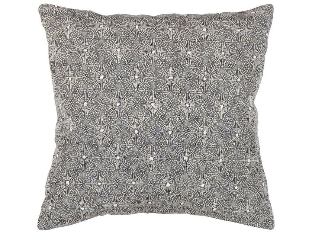 Pasargad Home Naples Embroidered Pillow