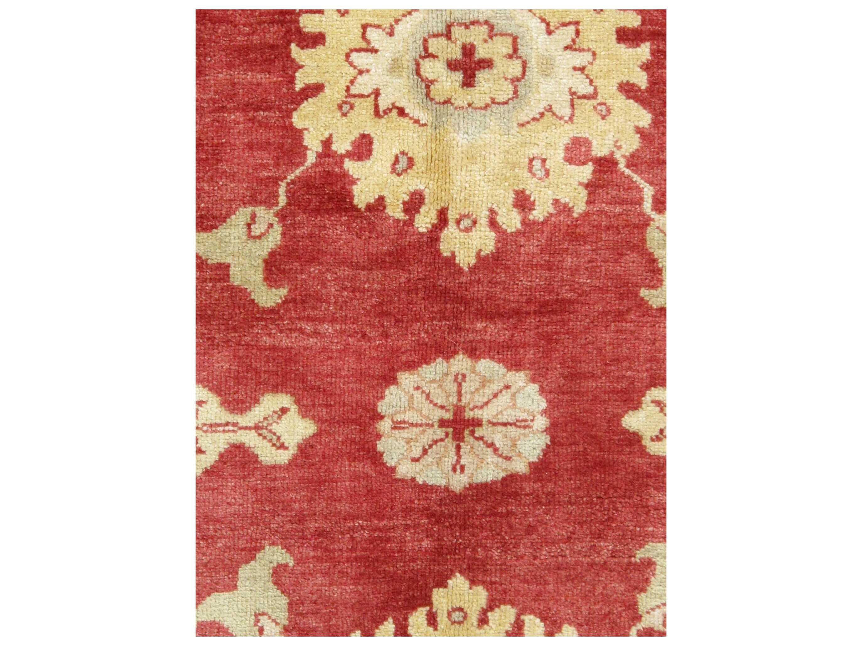 Pasargad Home Oushak Bordered Area Rug
