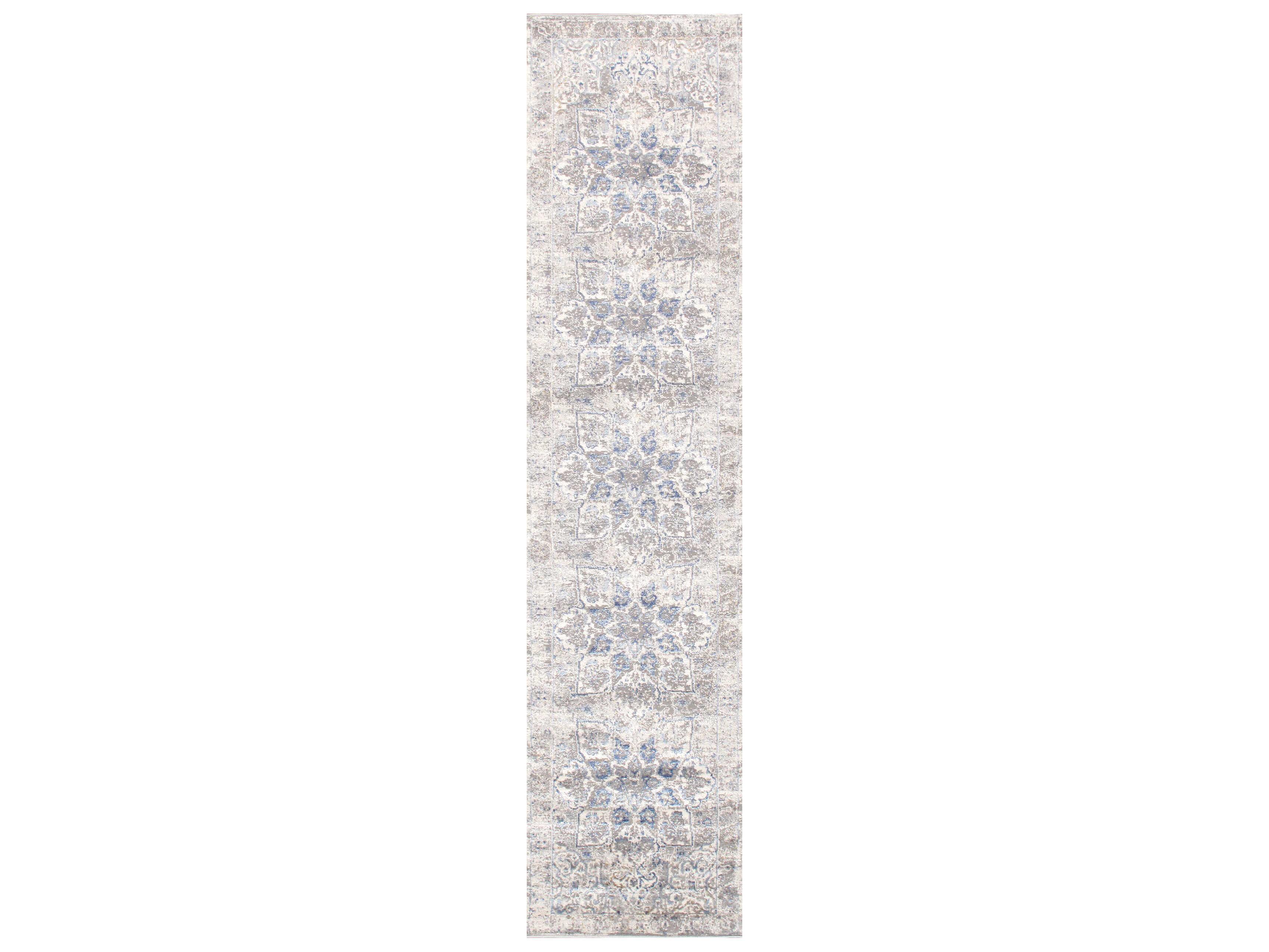 Pasargad Home Efes Bordered Runner Area Rug