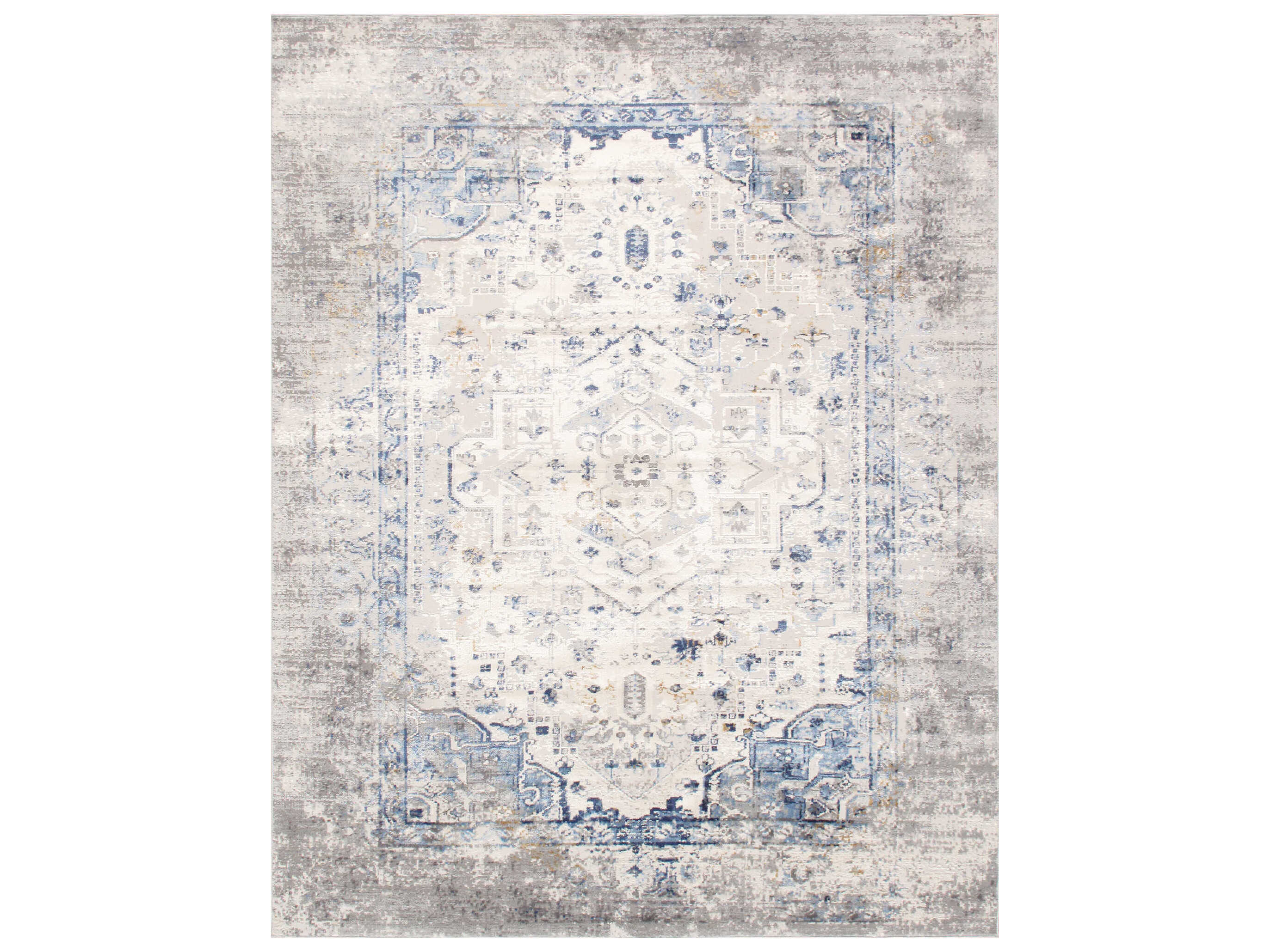 Pasargad Home Efes Bordered Runner Area Rug