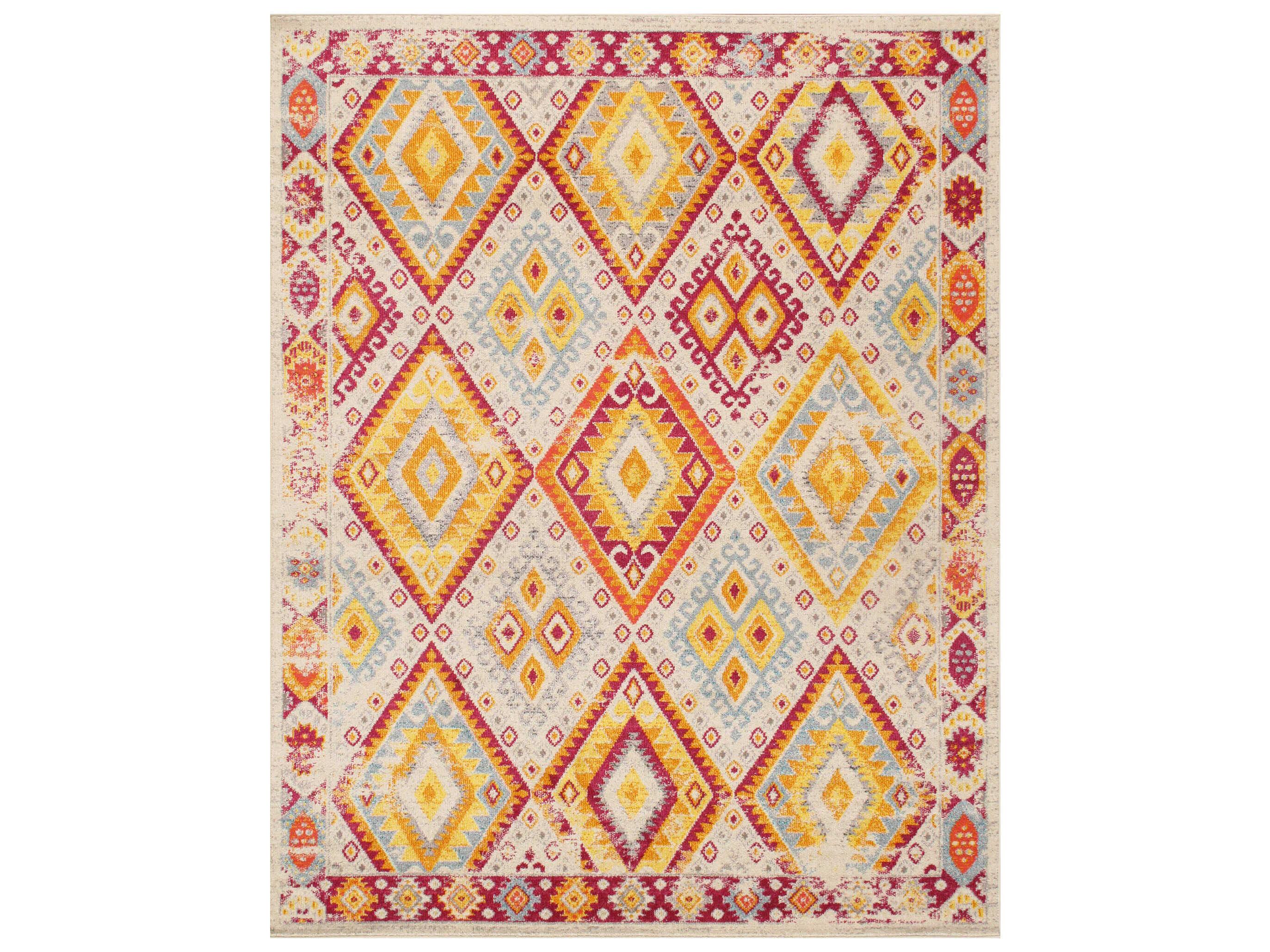 Pasargad Home Aldora Bordered Area Rug