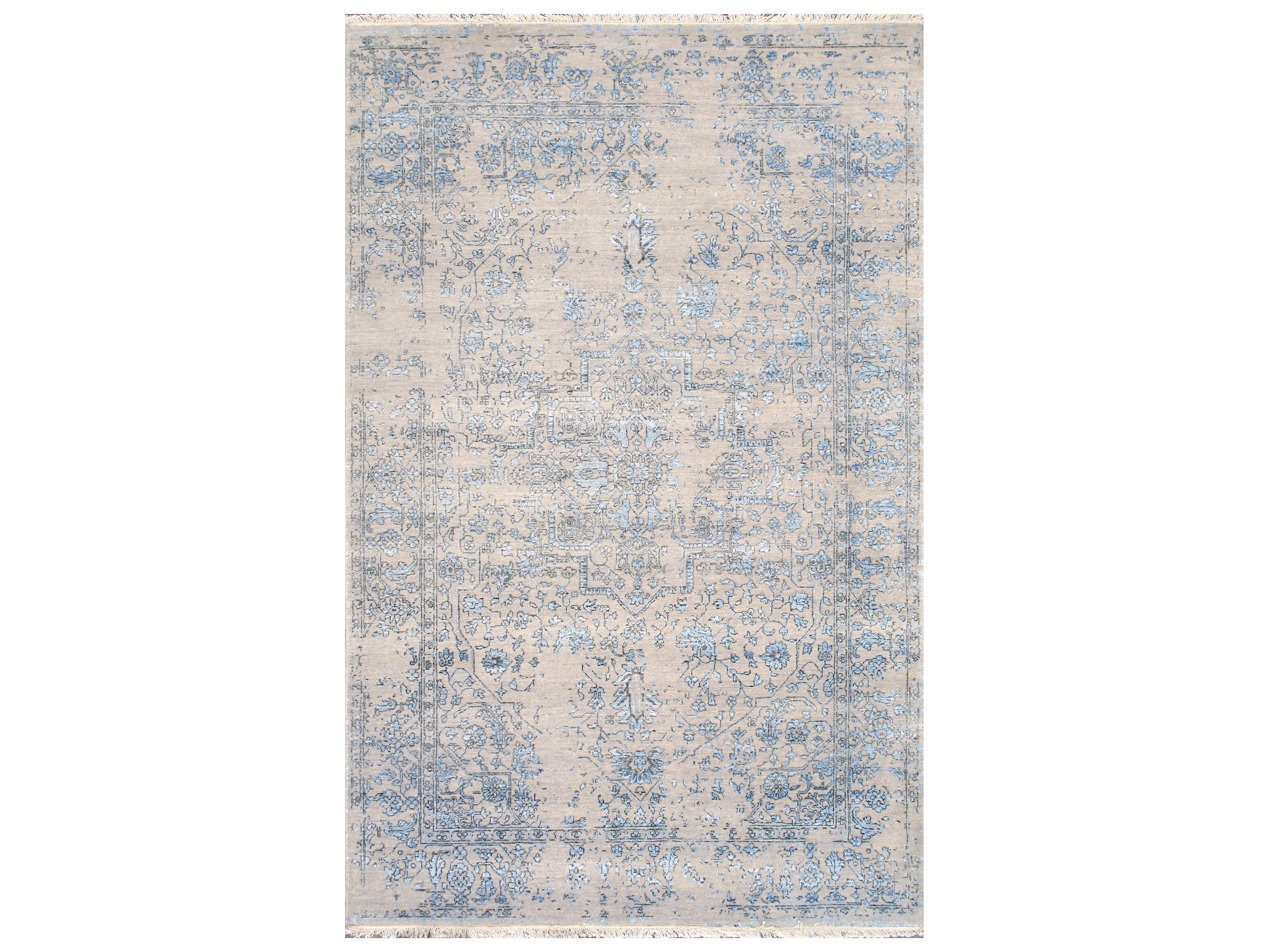 Pasargad Home Transitional Bordered Area Rug