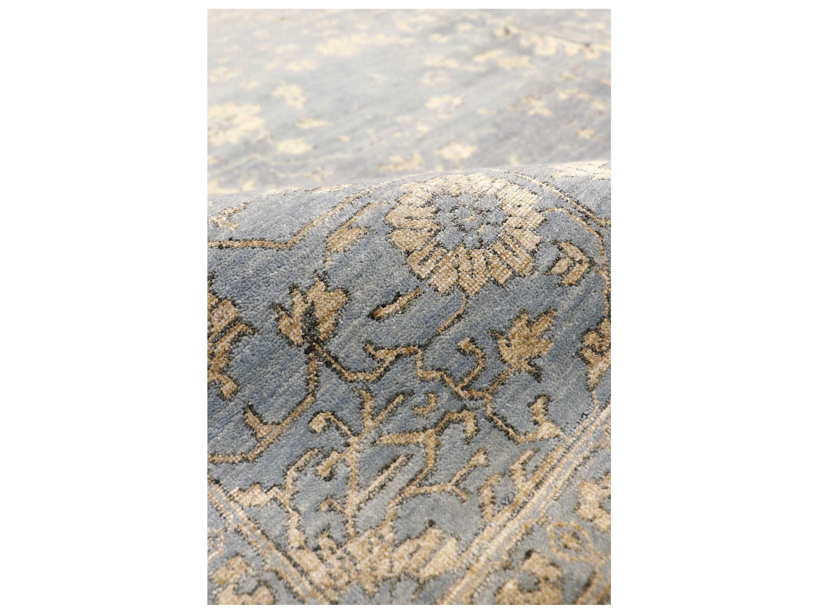 Pasargad Home Transitional Bordered Area Rug