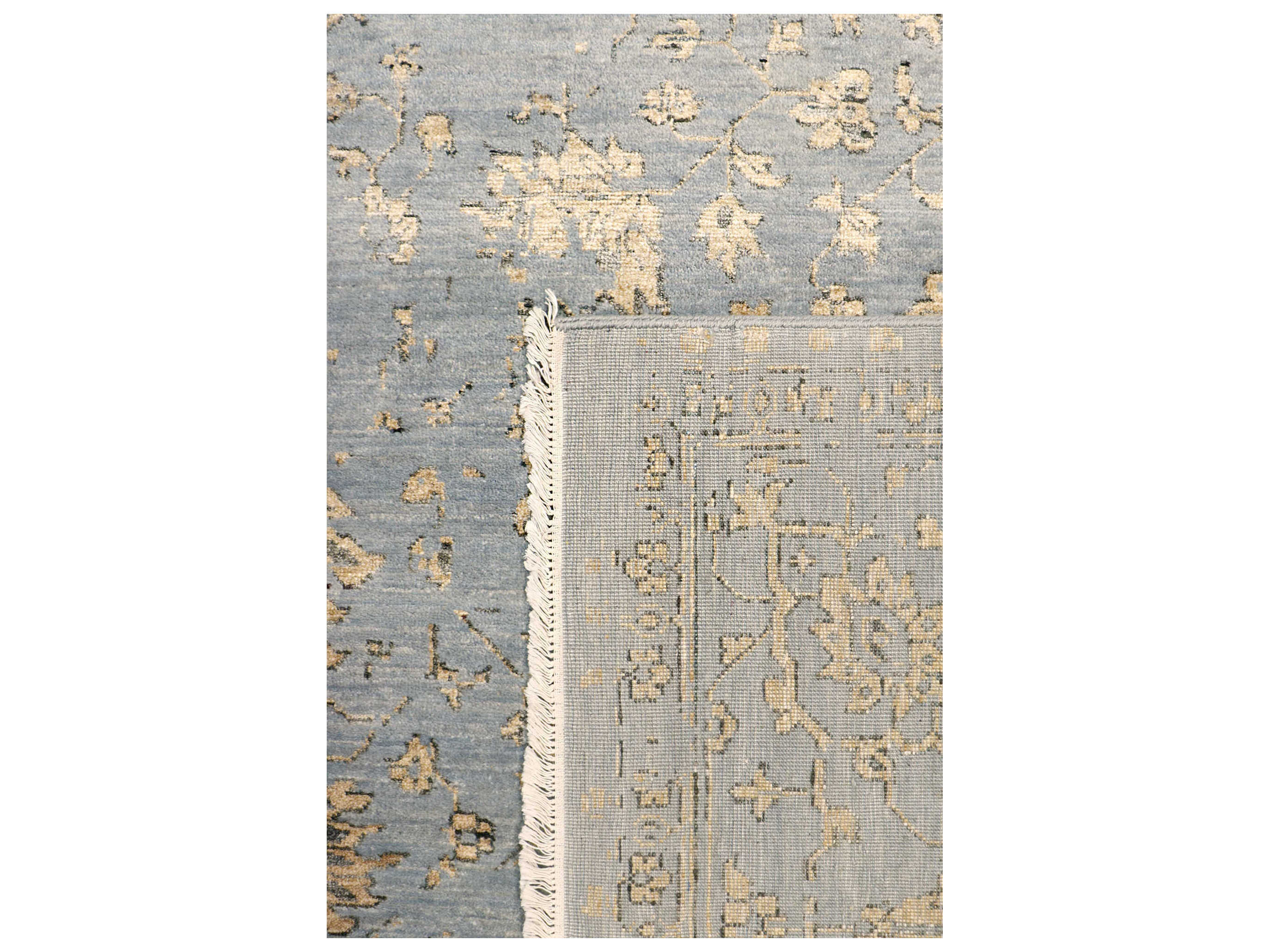 Pasargad Home Transitional Bordered Area Rug