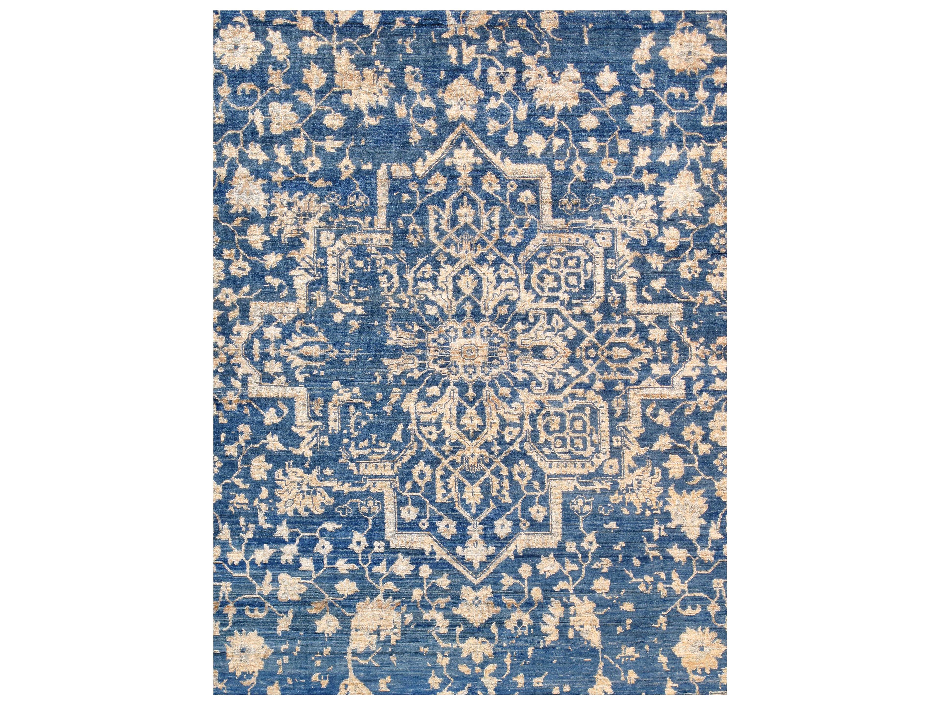 Pasargad Home Transitional Bordered Area Rug