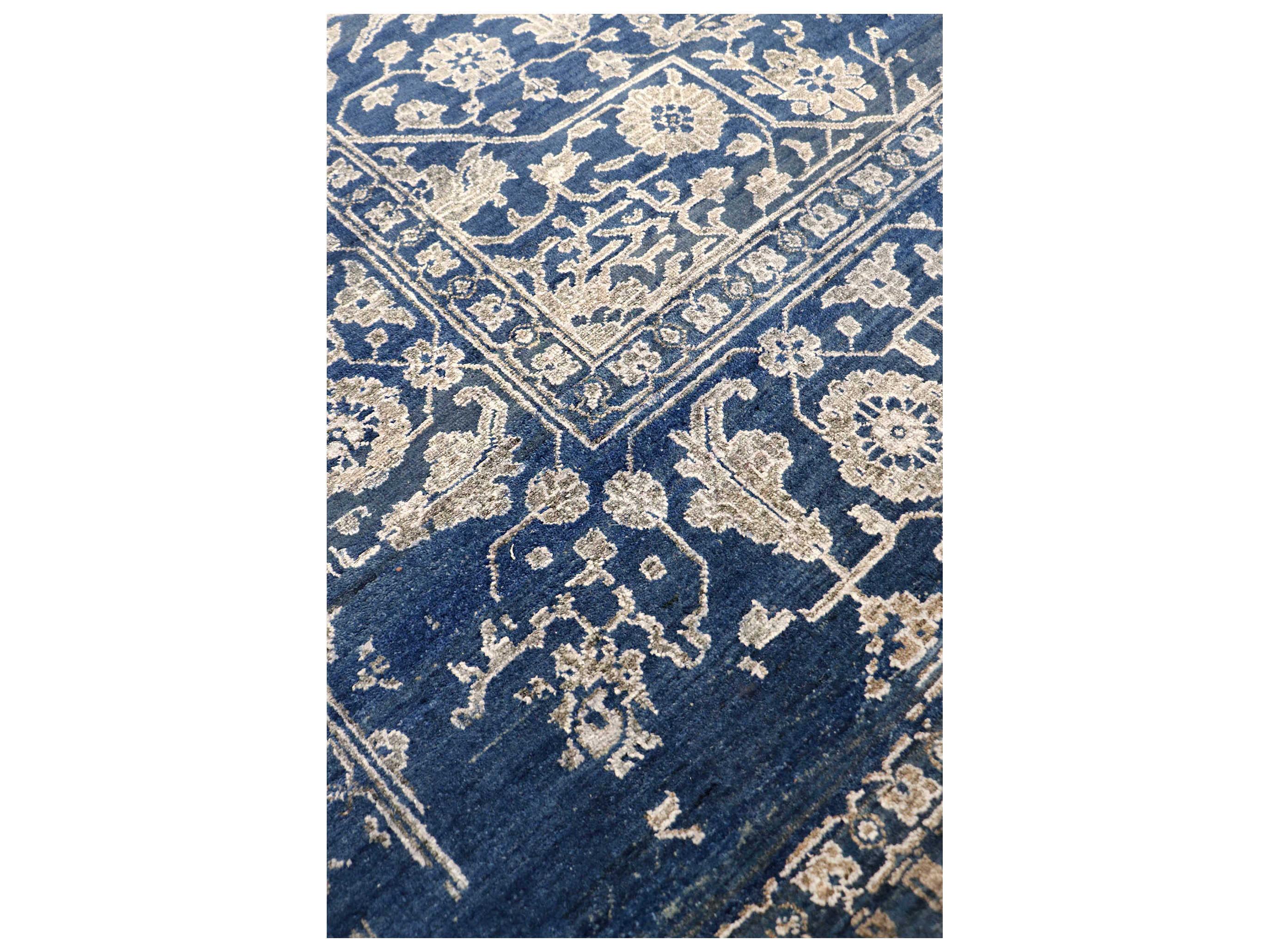 Pasargad Home Transitional Bordered Area Rug