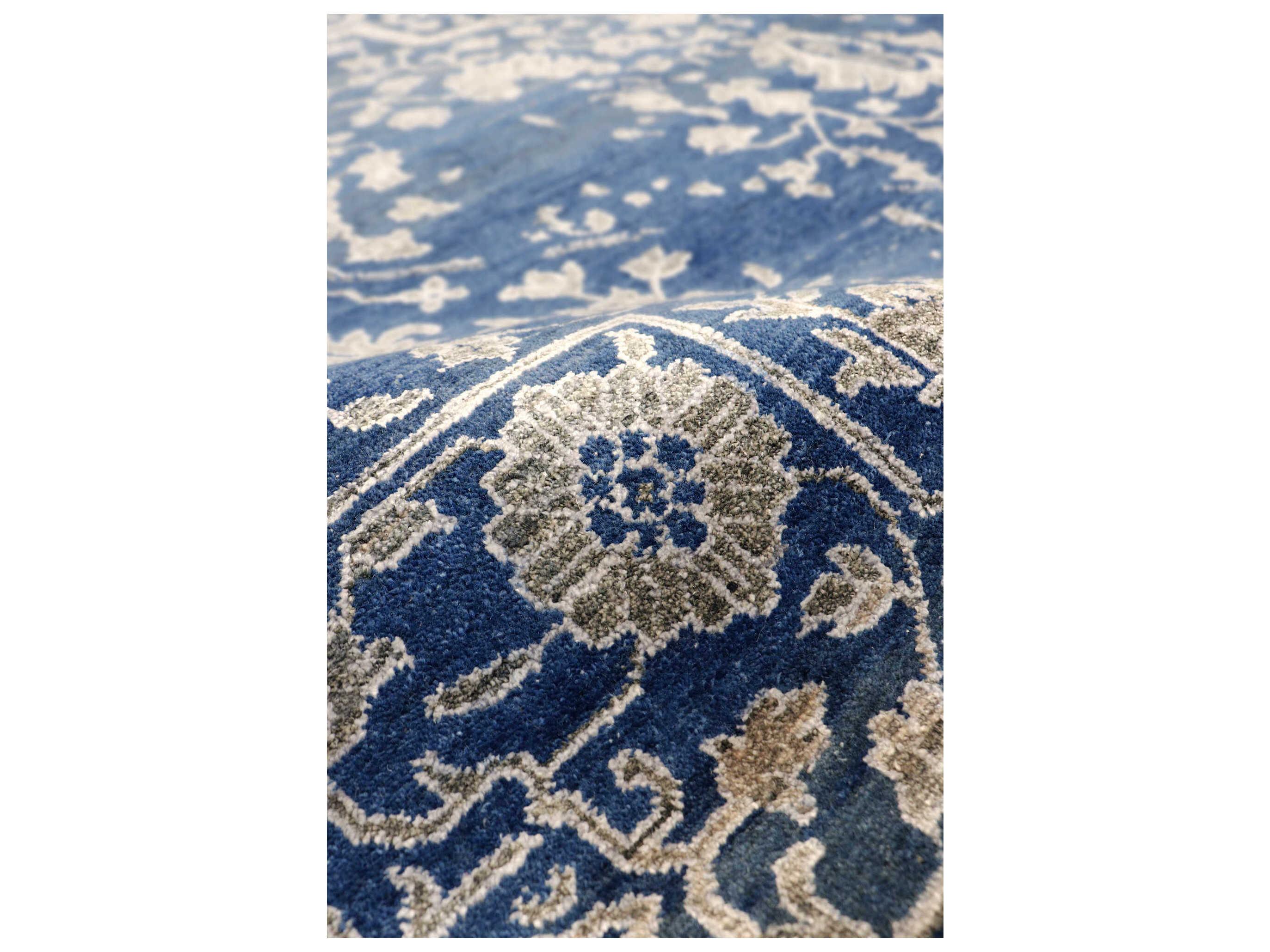 Pasargad Home Transitional Bordered Area Rug