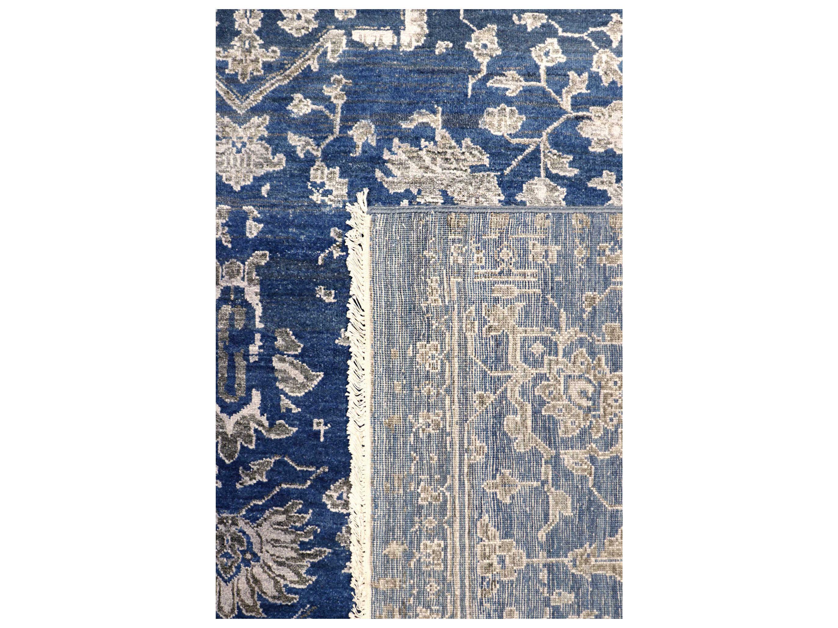 Pasargad Home Transitional Bordered Area Rug