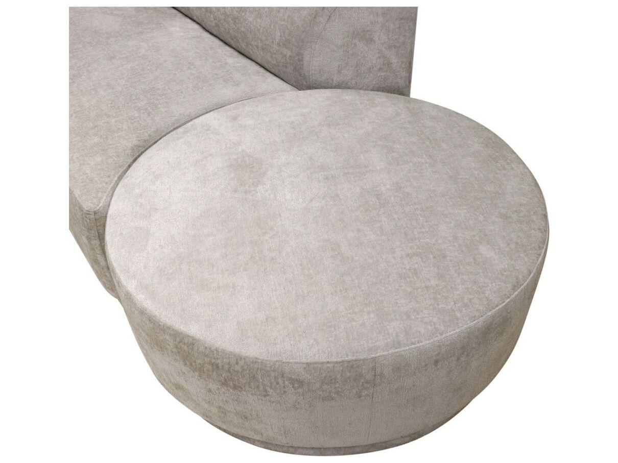 Pasargad Home Noho Cielo Beige Upholstered Sofa