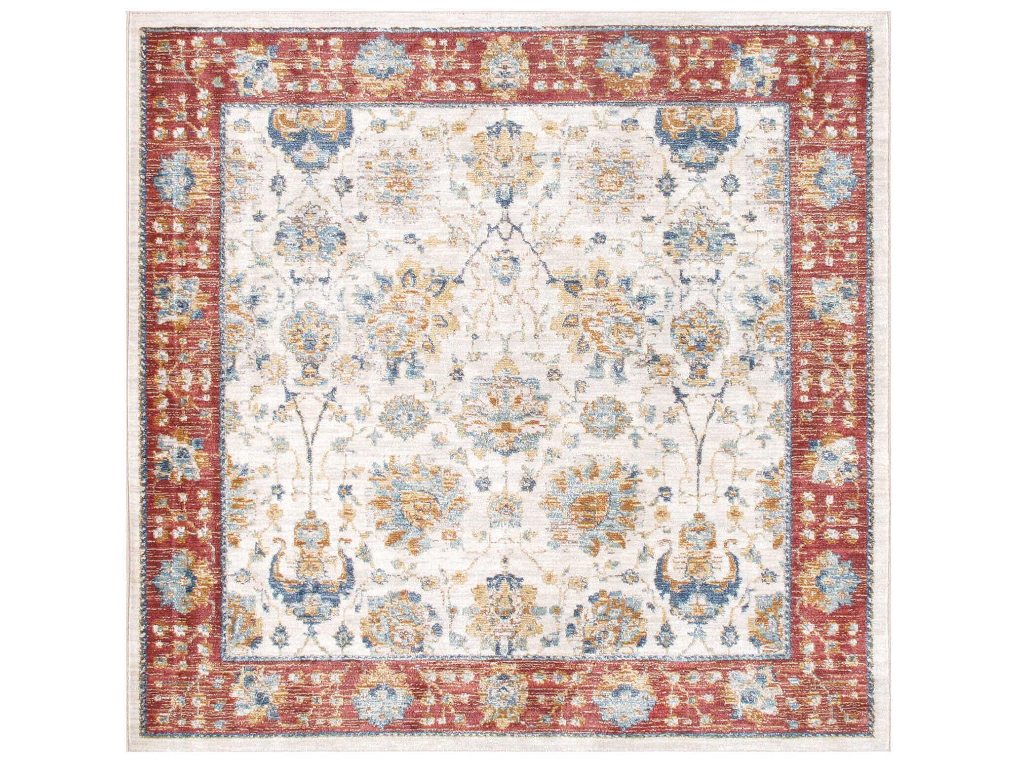 Pasargad Home Heritage Bordered Runner Area Rug
