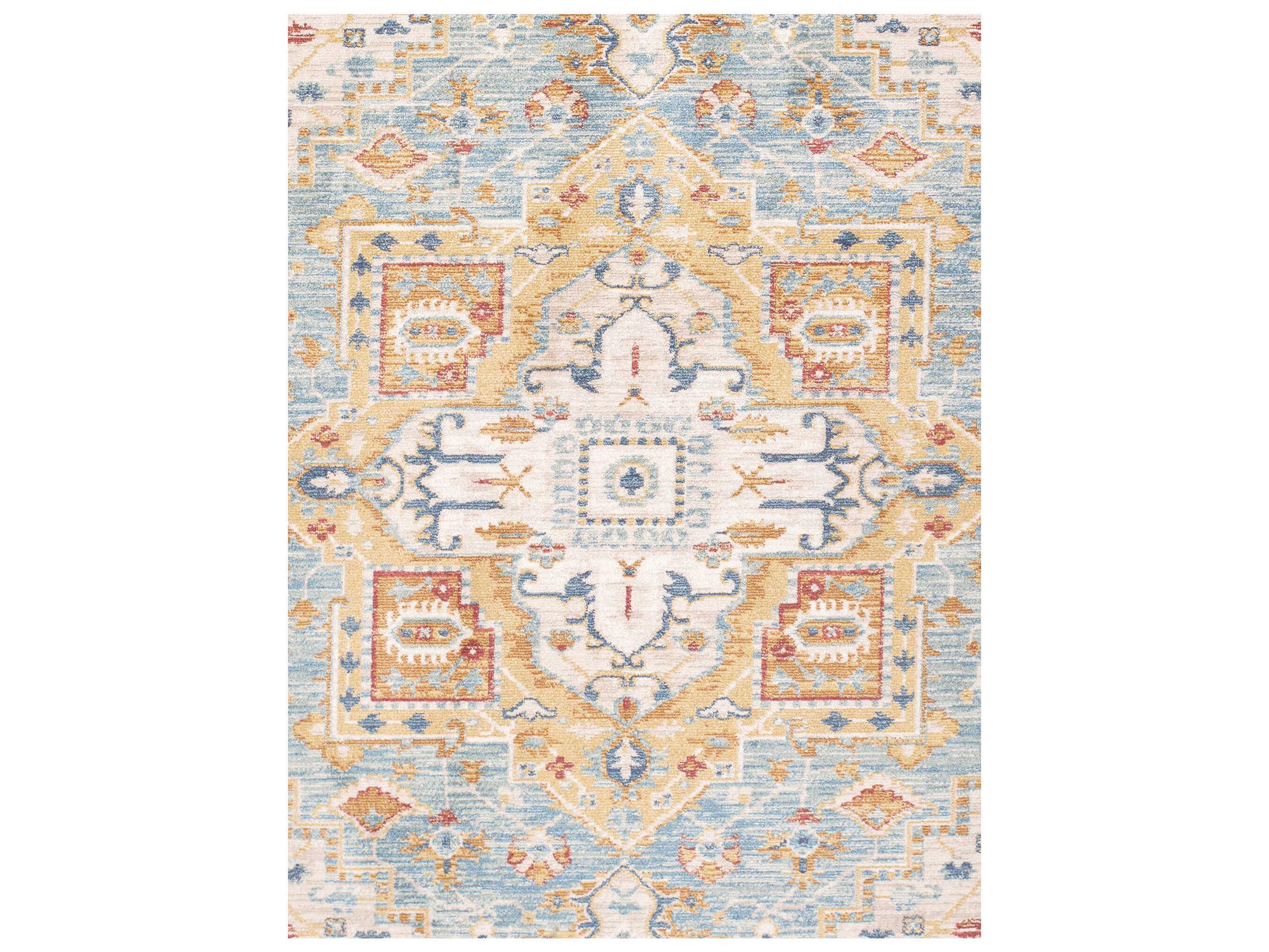 Pasargad Home Heritage Bordered Runner Area Rug