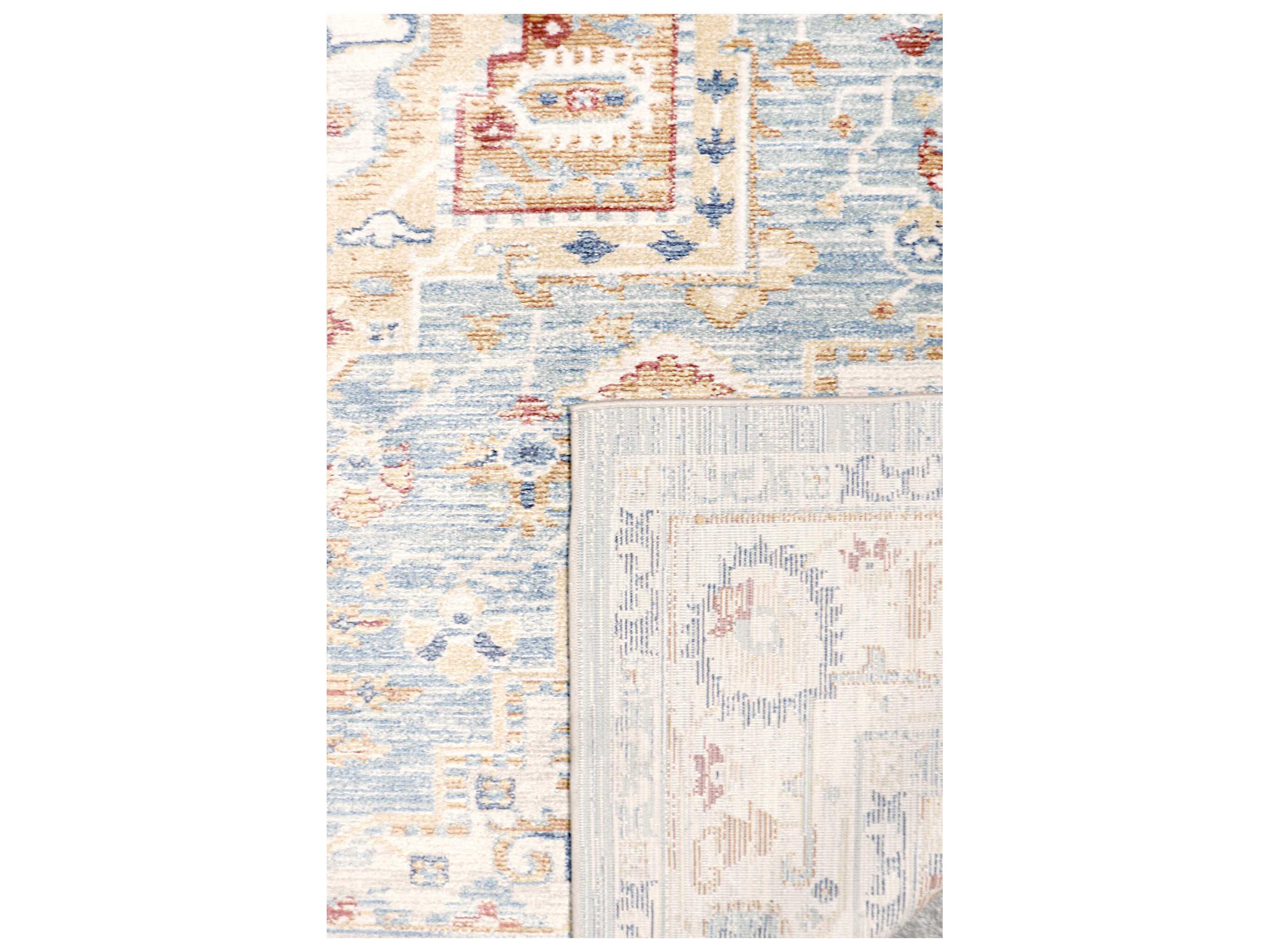 Pasargad Home Heritage Bordered Runner Area Rug