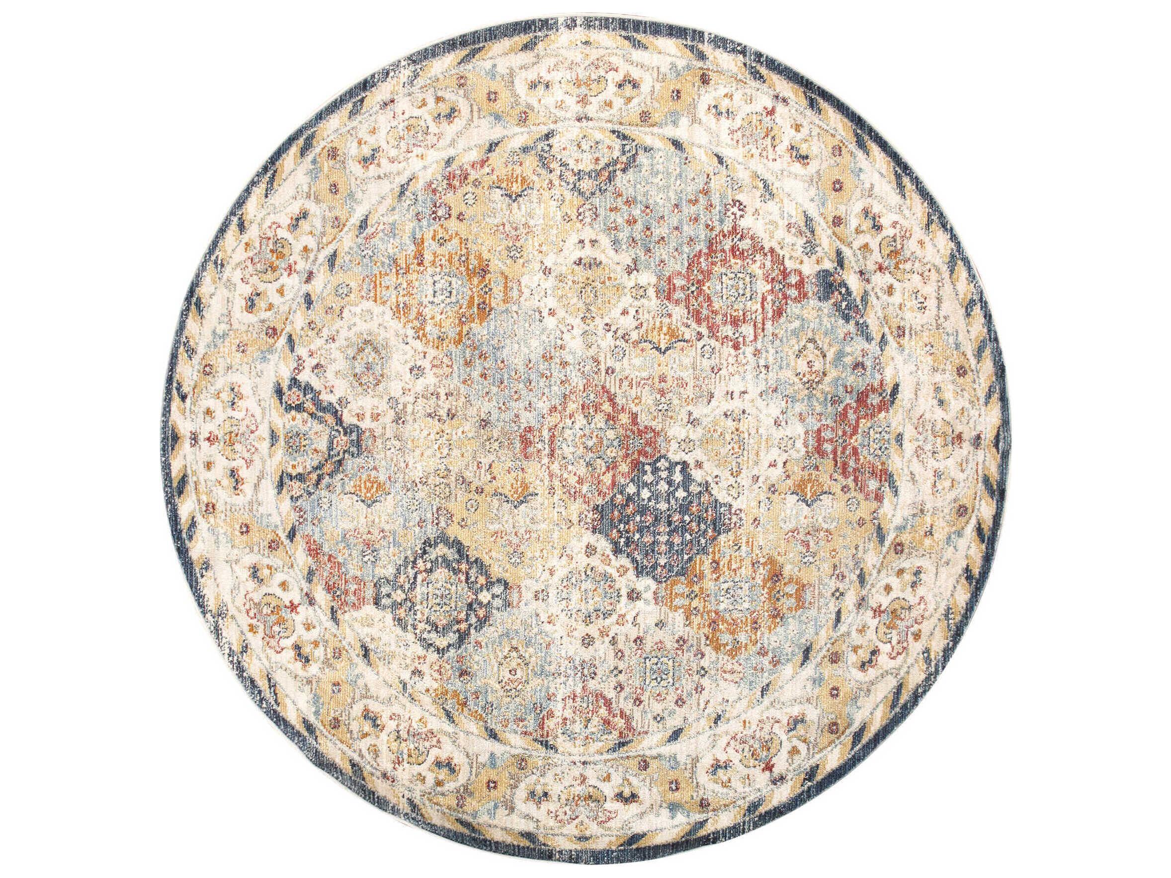 Pasargad Home Heritage Bordered Runner Area Rug
