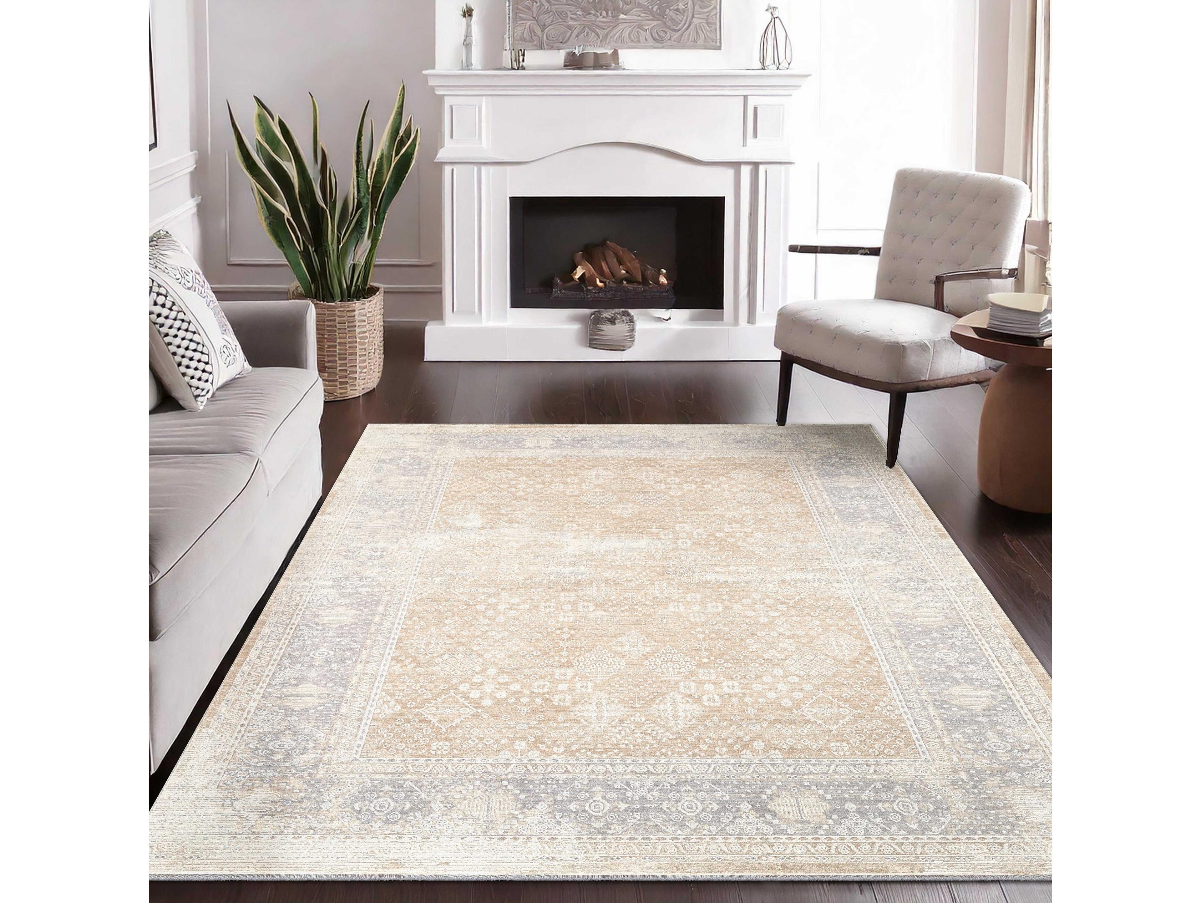 Pasargad Home Mona Eterna Bordered Area Rug