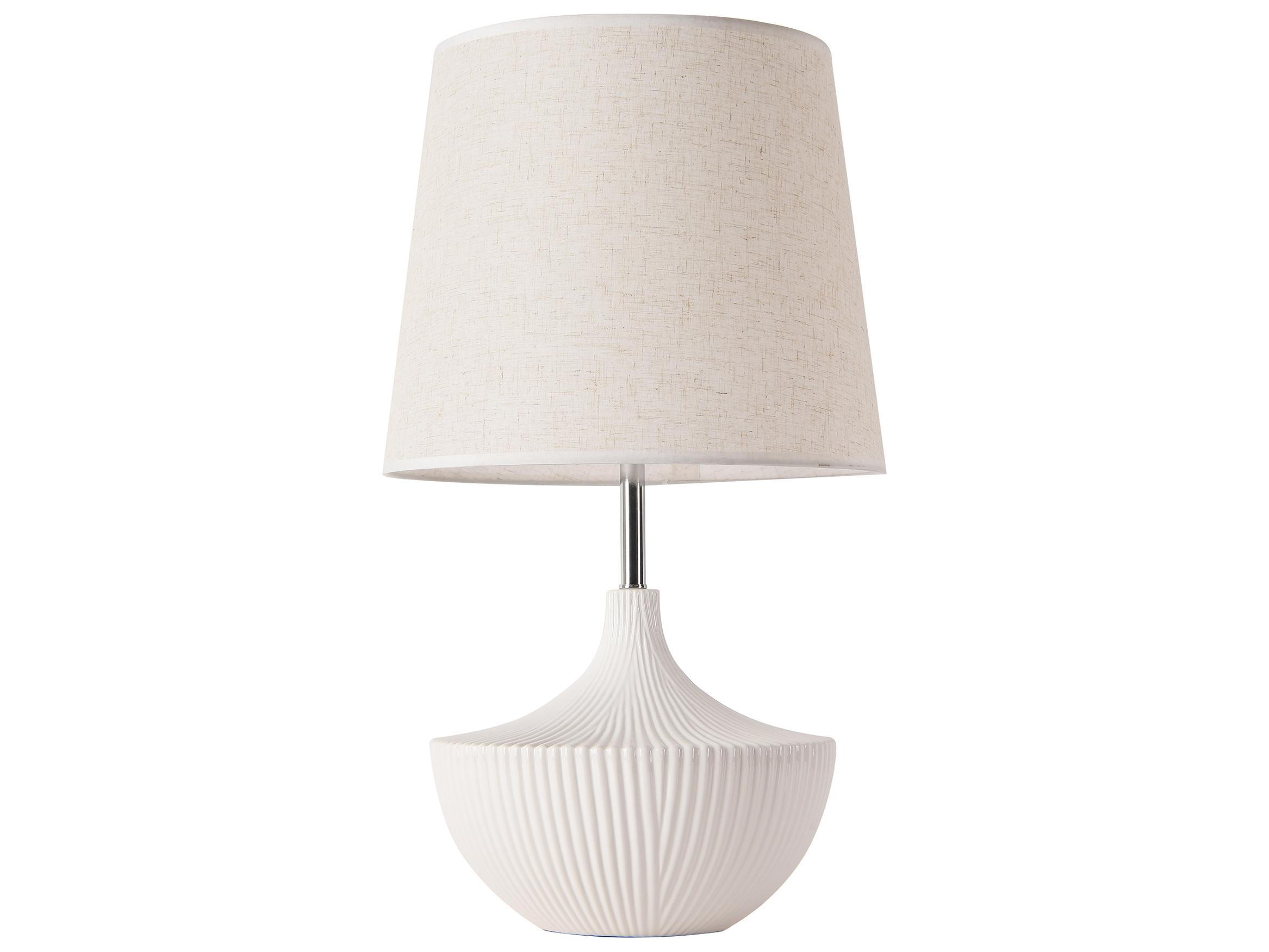 Pasargad Home Regal Jade Ivory White Buffet Lamp