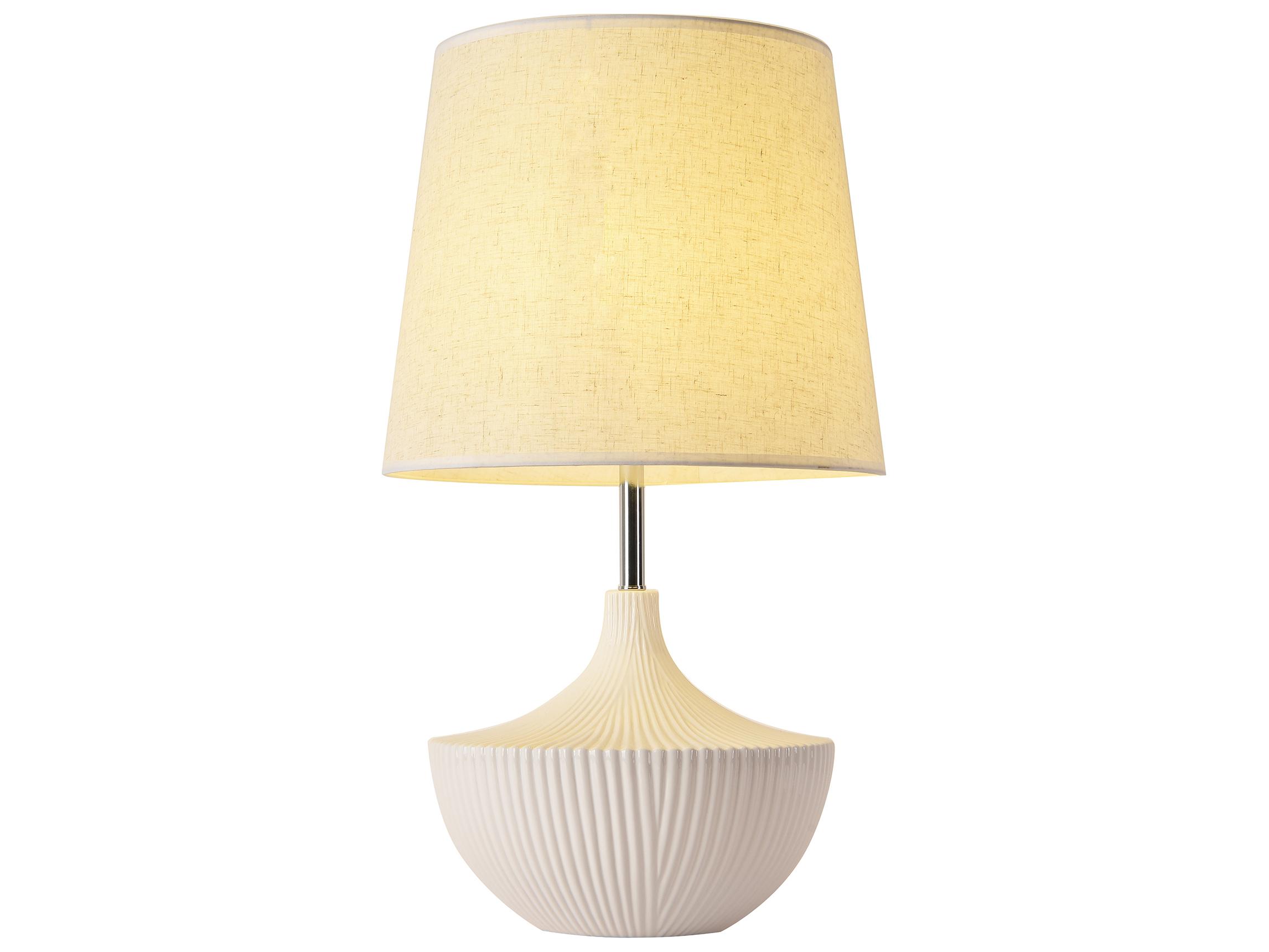 Pasargad Home Regal Jade Ivory White Buffet Lamp