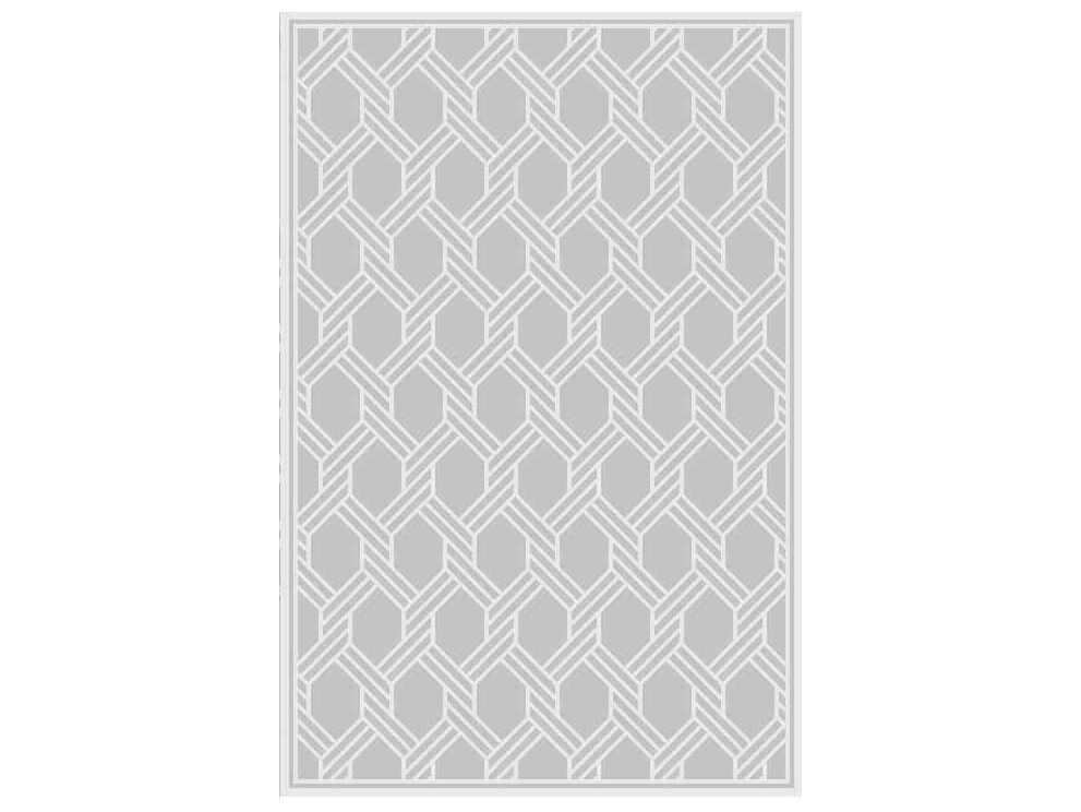 Pasargad Home Transitional Geometric Area Rug