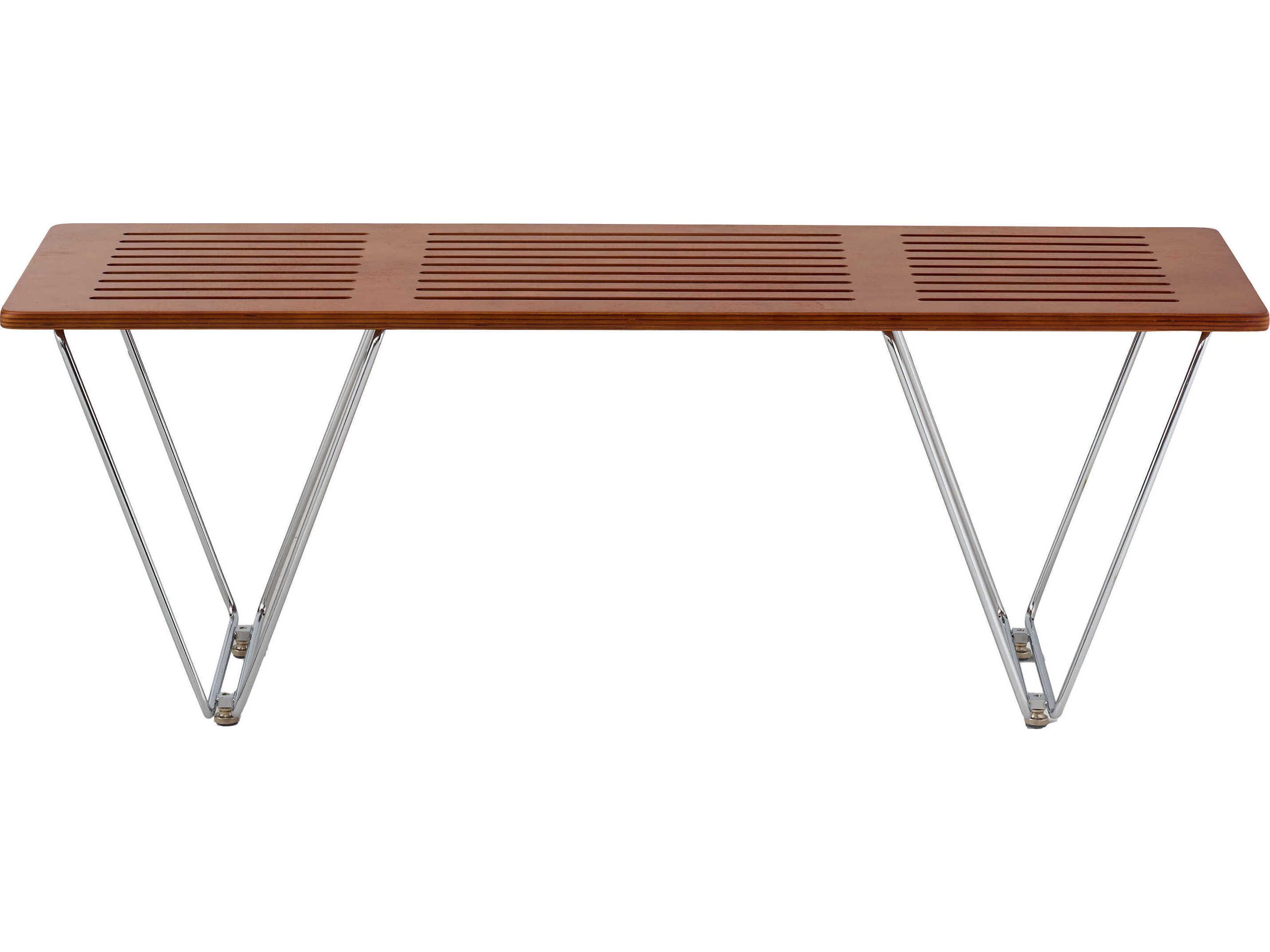 Pasargad Home Osaka Fuji Brown Accent Bench