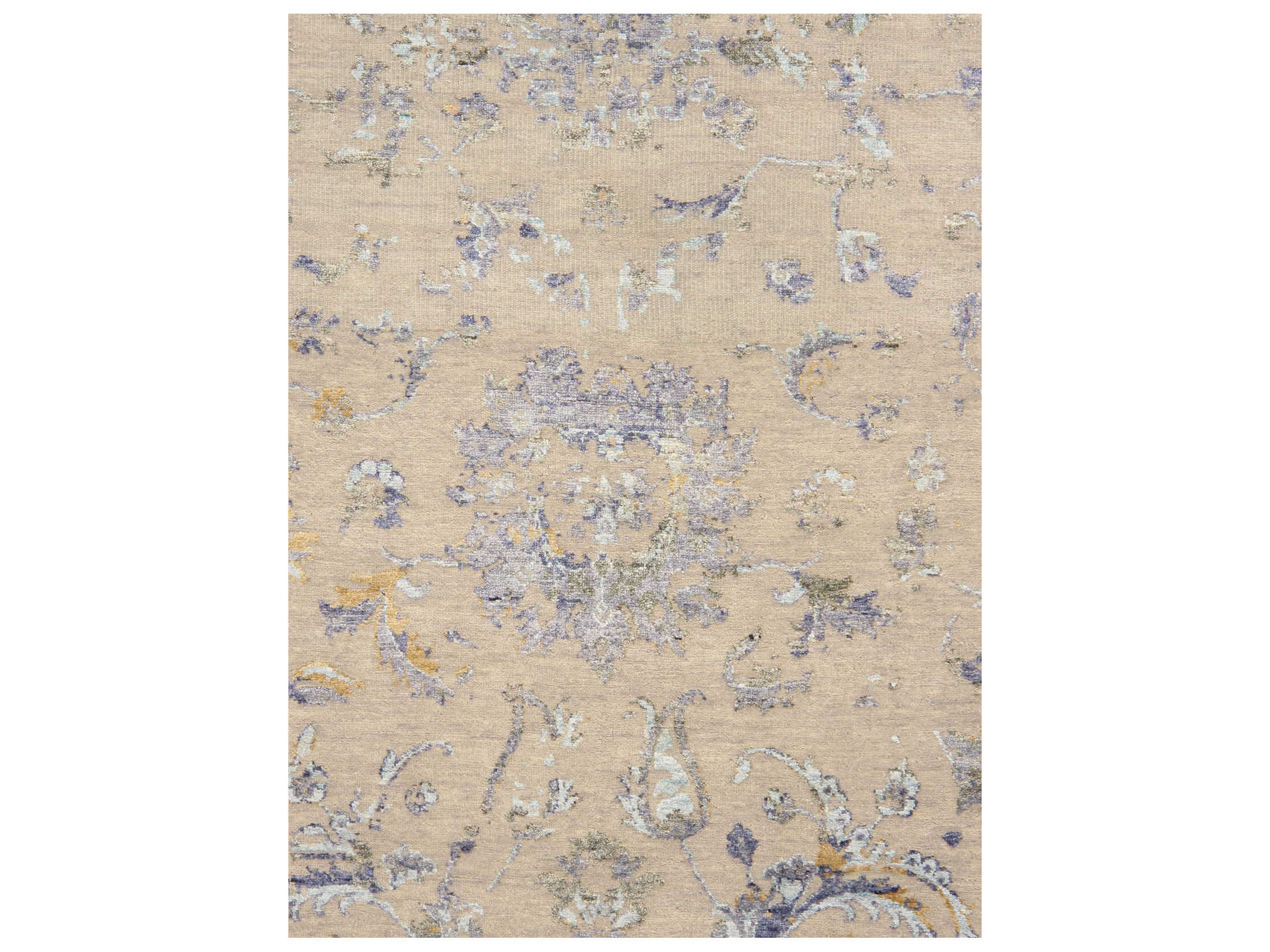 Pasargad Home Transitional Bordered Area Rug