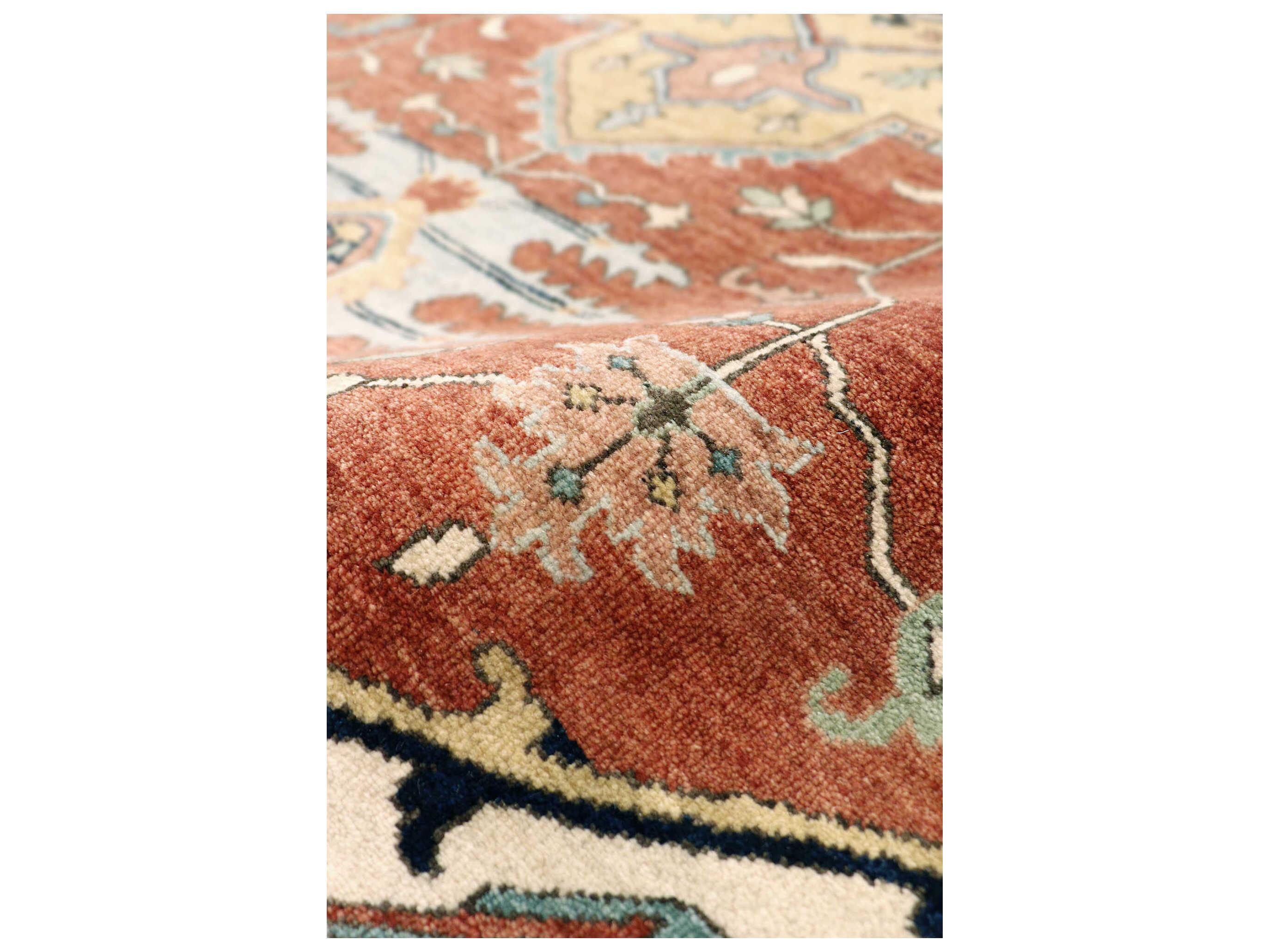 Pasargad Home Serapi Bordered Runner Area Rug