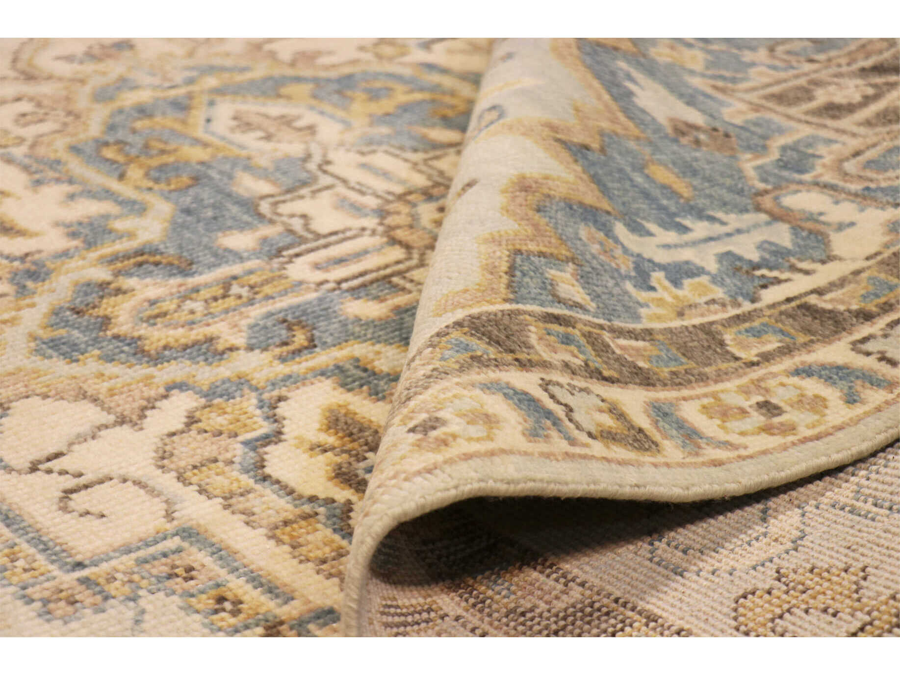 Pasargad Home Serapi Bordered Area Rug